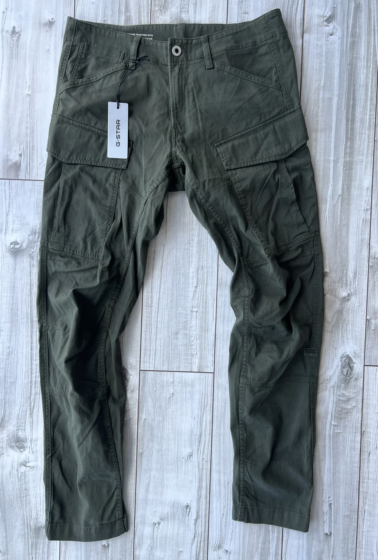 Брюки (W34/L32) G-Star Cargo 3D Regular Tapered - миниатюра 7