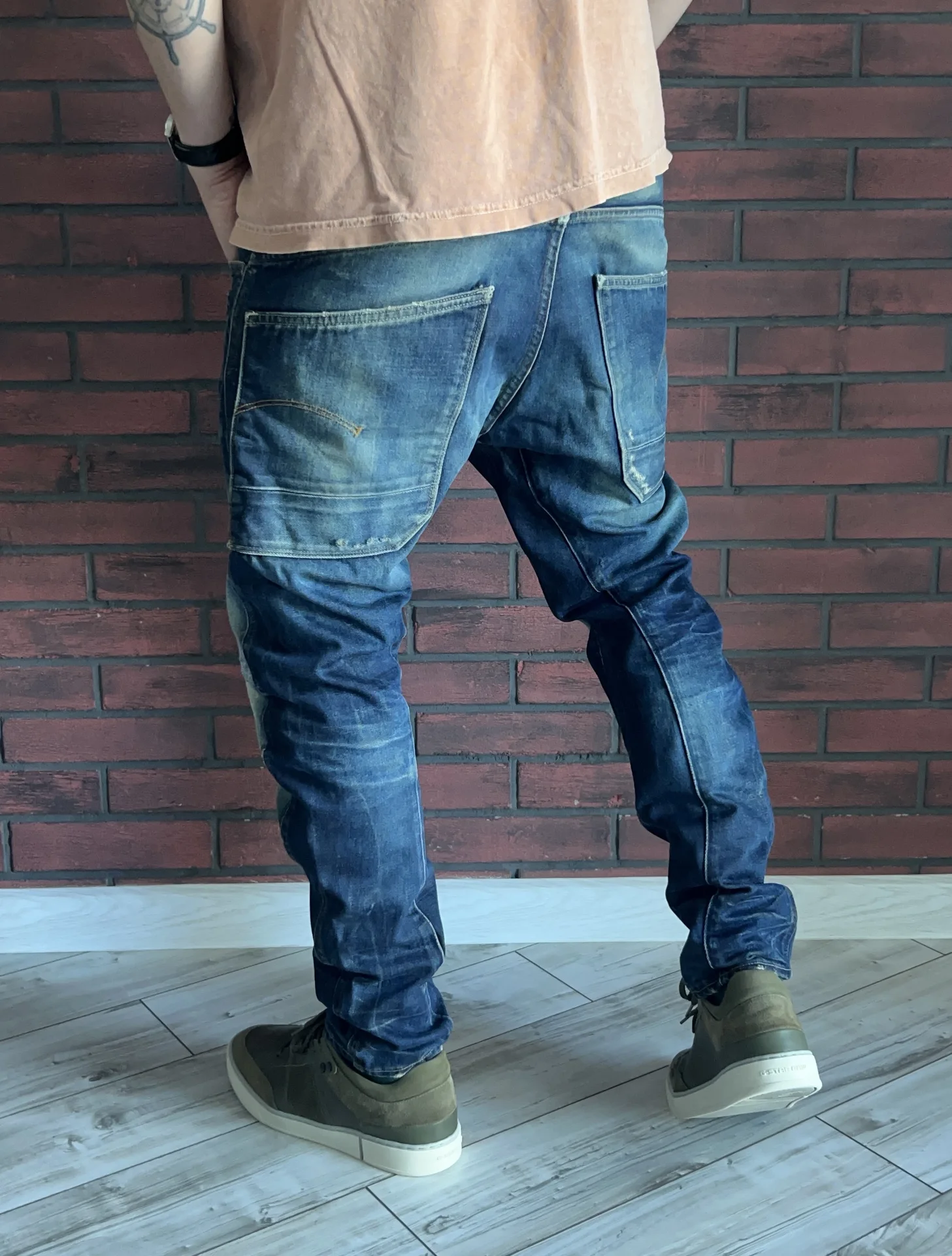Джинсы (W33/L32) G-Star Raw Davin 3D Loose Tapered - миниатюра 4