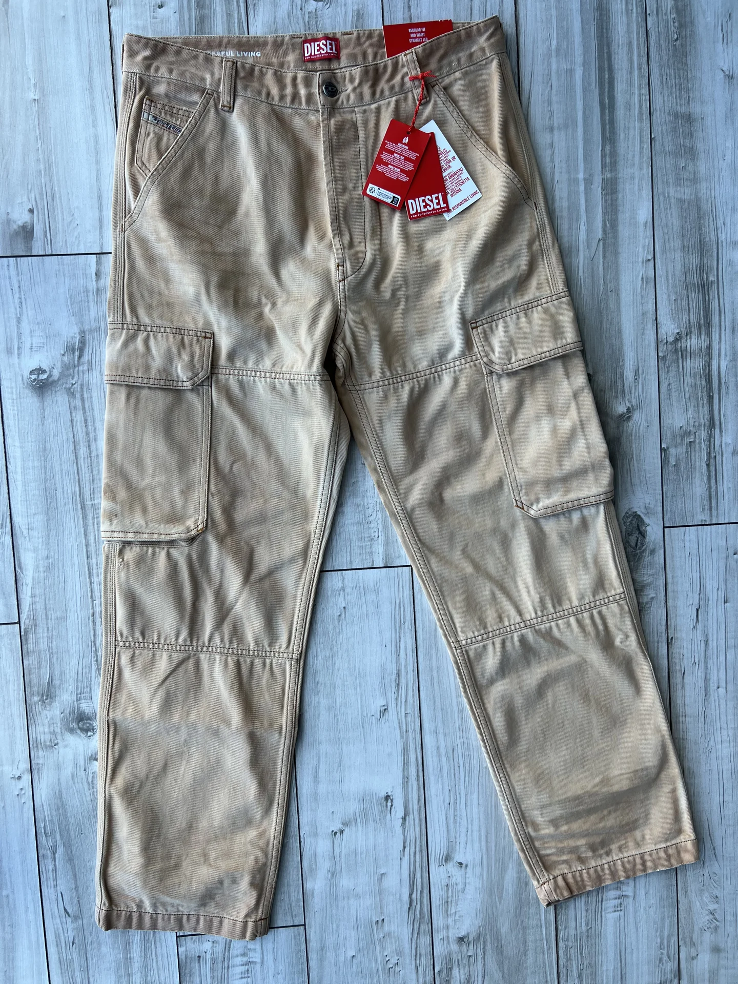 Брюки карго (W33/L32) Diesel (Тунис) - миниатюра 7