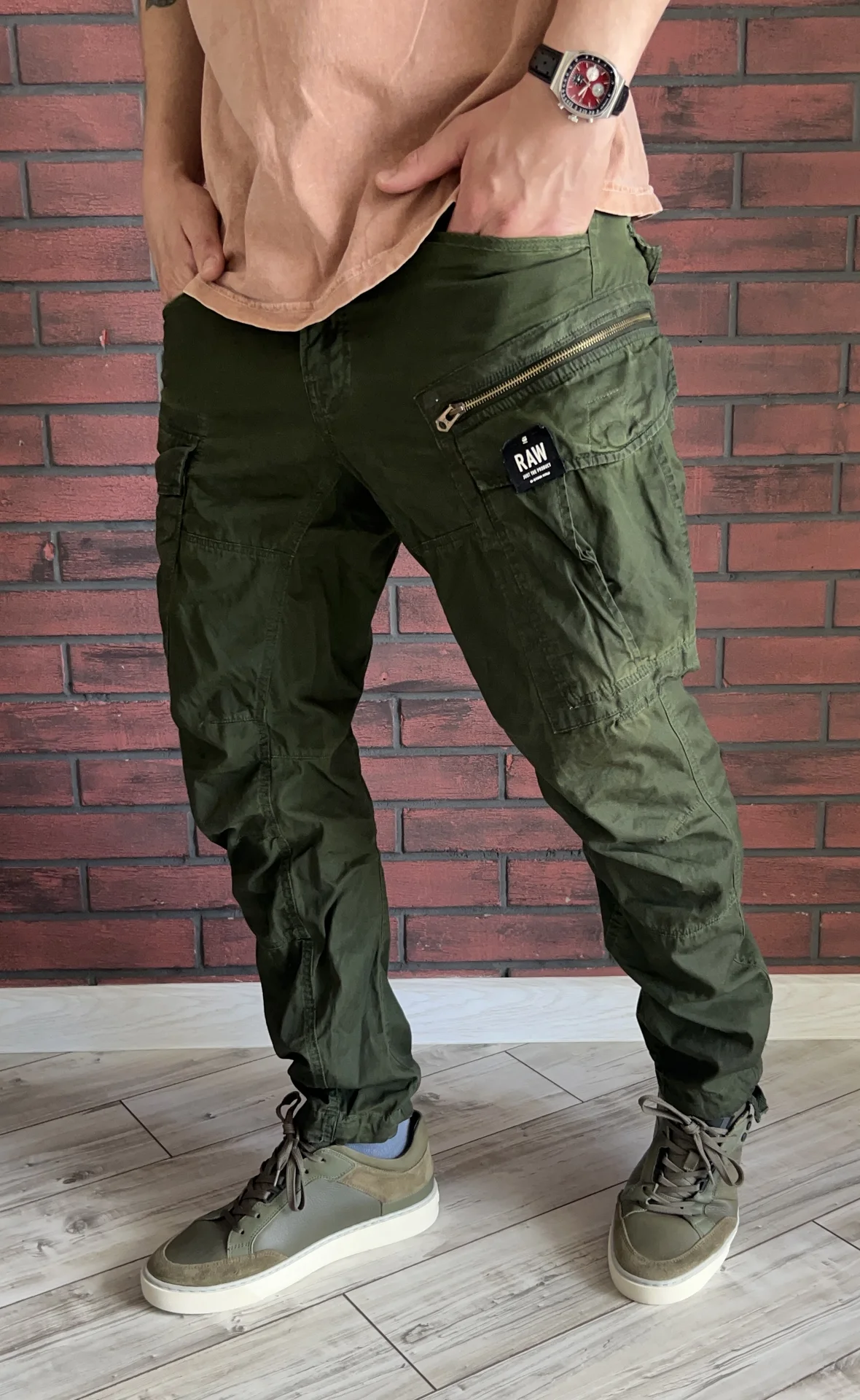Cargo (W33/L30) G-Star Raw Rovic Zip 3D Tapered - миниатюра 2