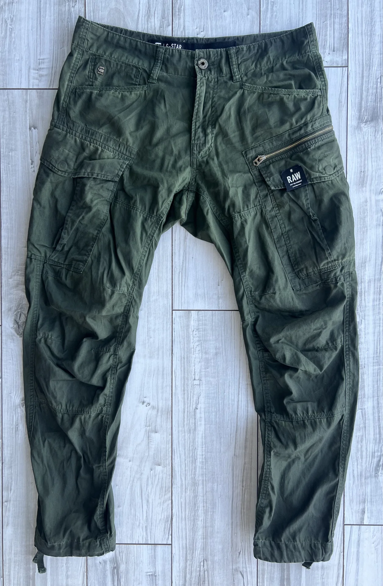 Cargo (W33/L30) G-Star Raw Rovic Zip 3D Tapered - миниатюра 7