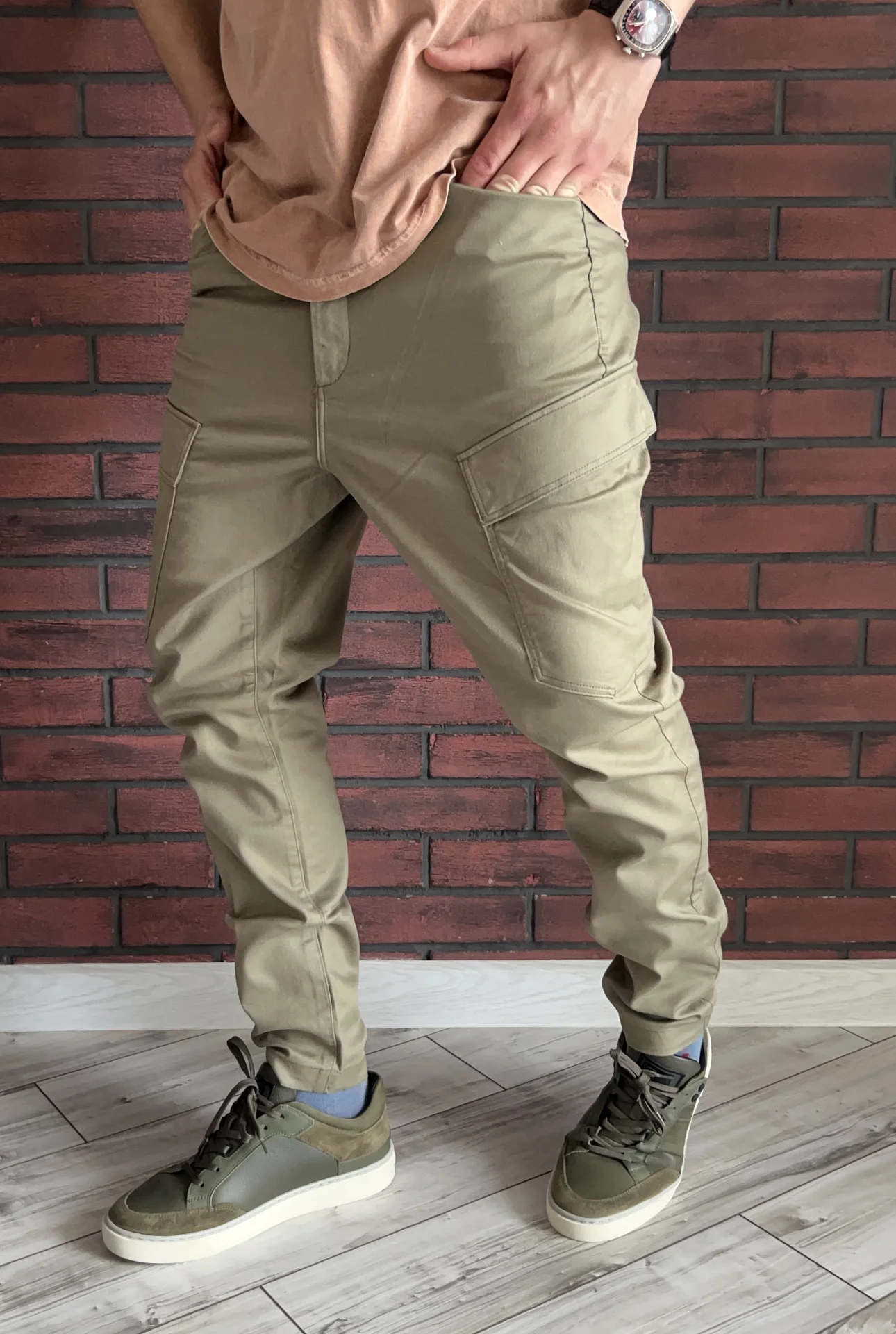 Брюки G-Star Raw High G-Shape Cargo Skinny Pant - миниатюра 2