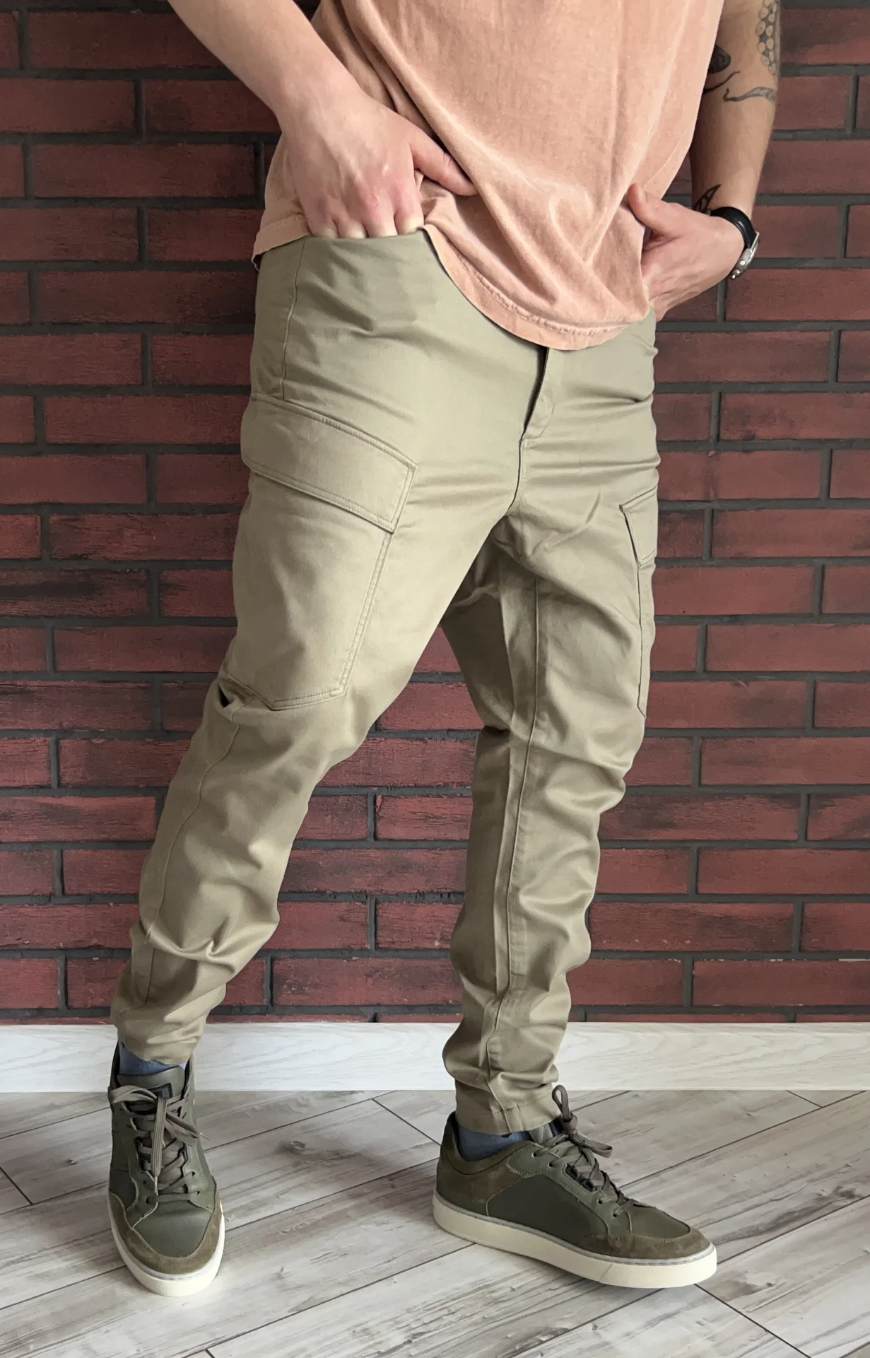Брюки G-Star Raw High G-Shape Cargo Skinny Pant - миниатюра 3