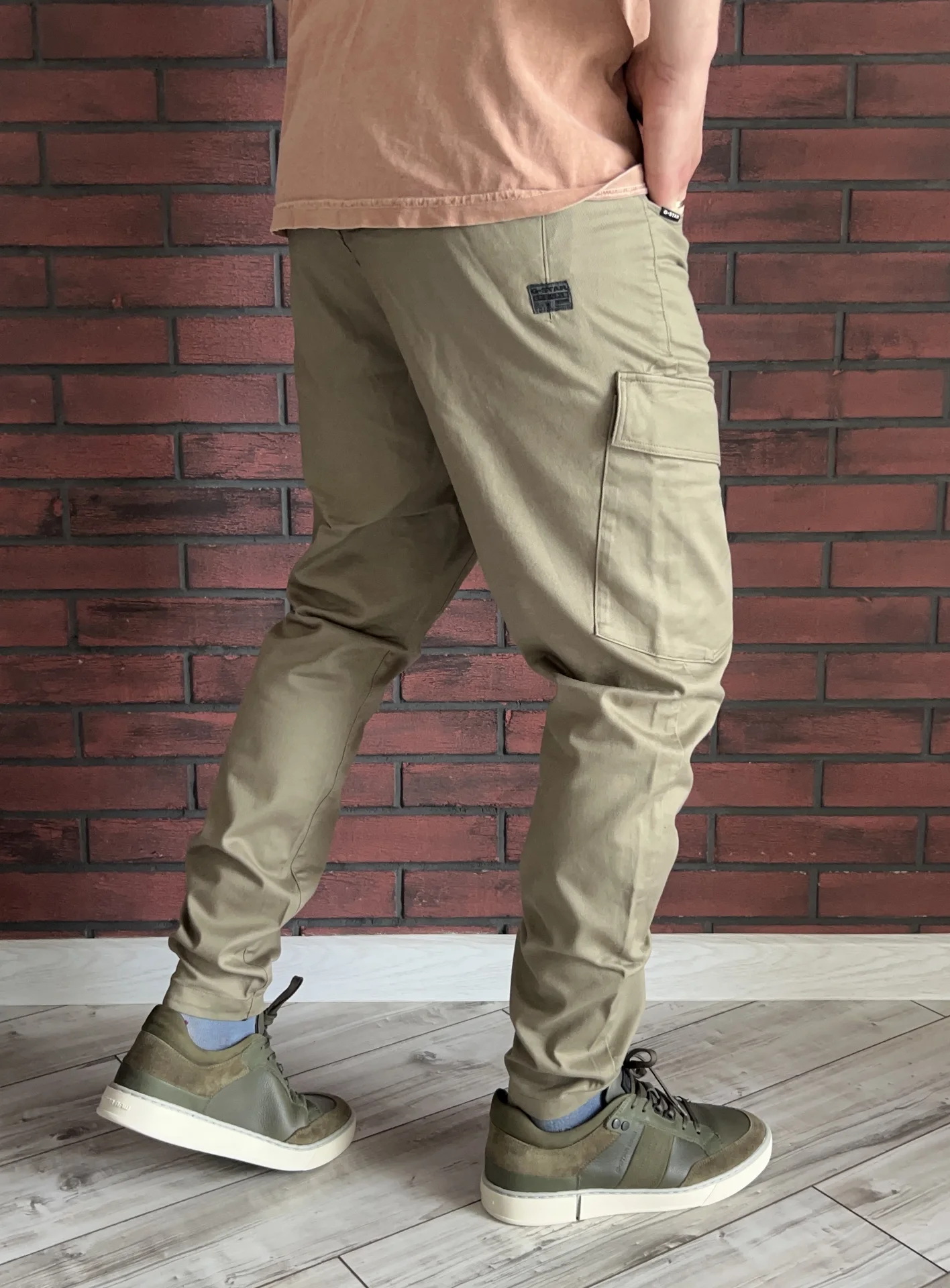 Брюки G-Star Raw High G-Shape Cargo Skinny Pant - миниатюра 5