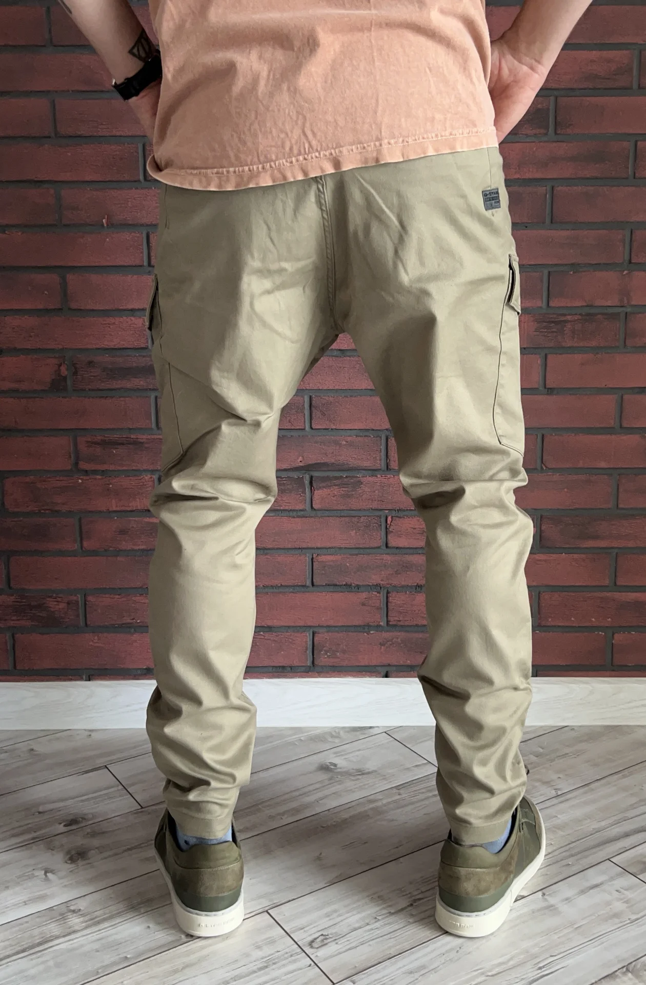 Брюки G-Star Raw High G-Shape Cargo Skinny Pant - миниатюра 6