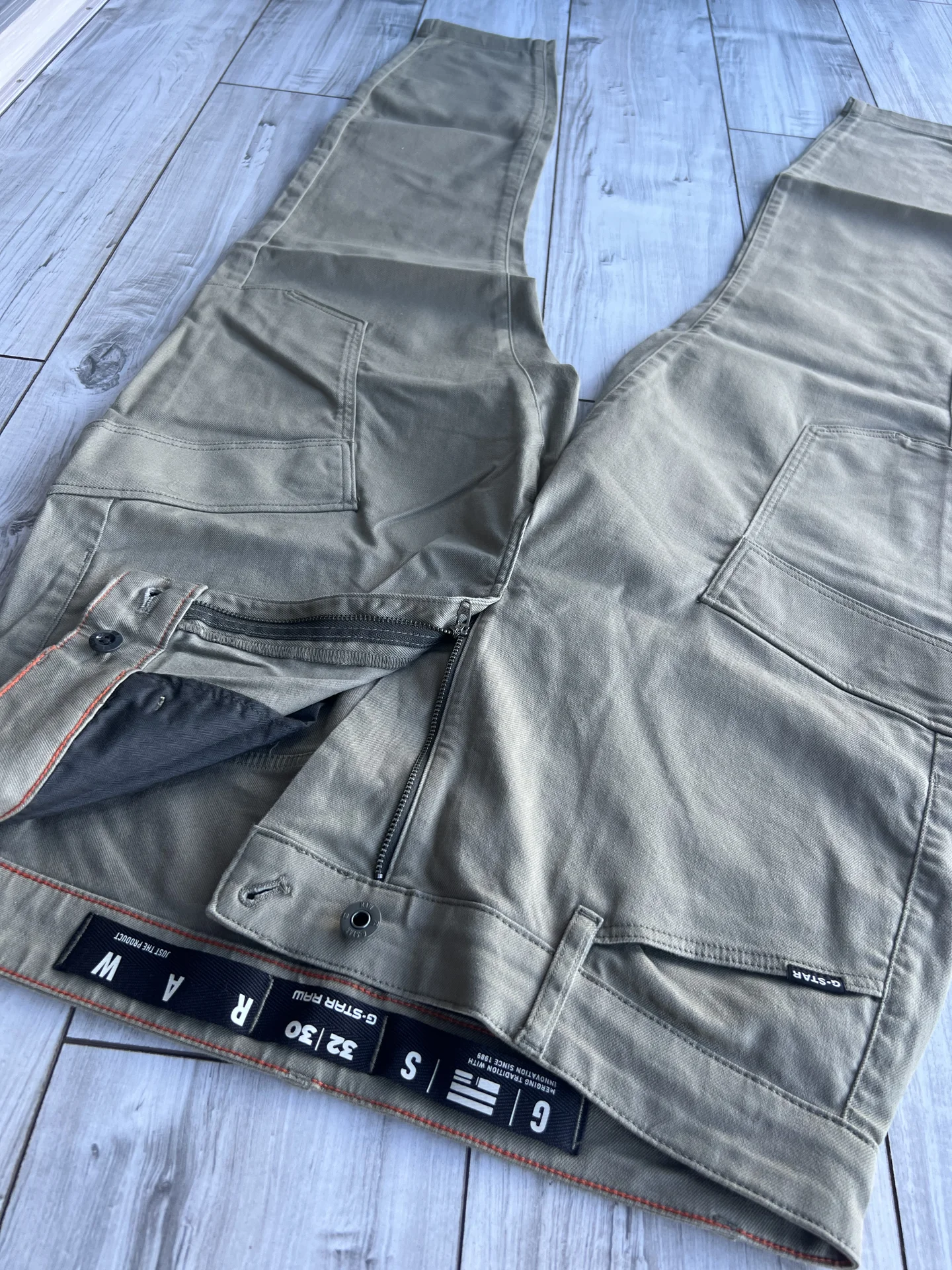 Брюки G-Star Raw High G-Shape Cargo Skinny Pant - миниатюра 8