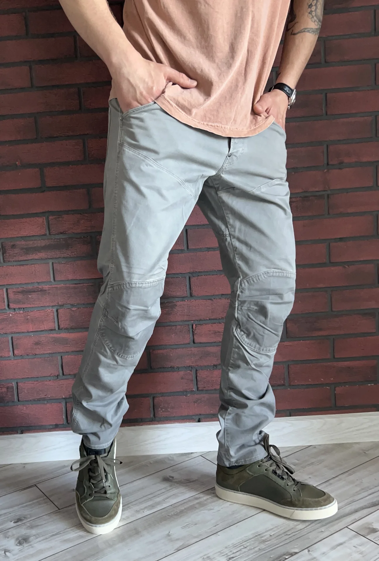 Брюки (W31/L32) G-Star Raw 5620 Moto 3D Tapered - миниатюра 3