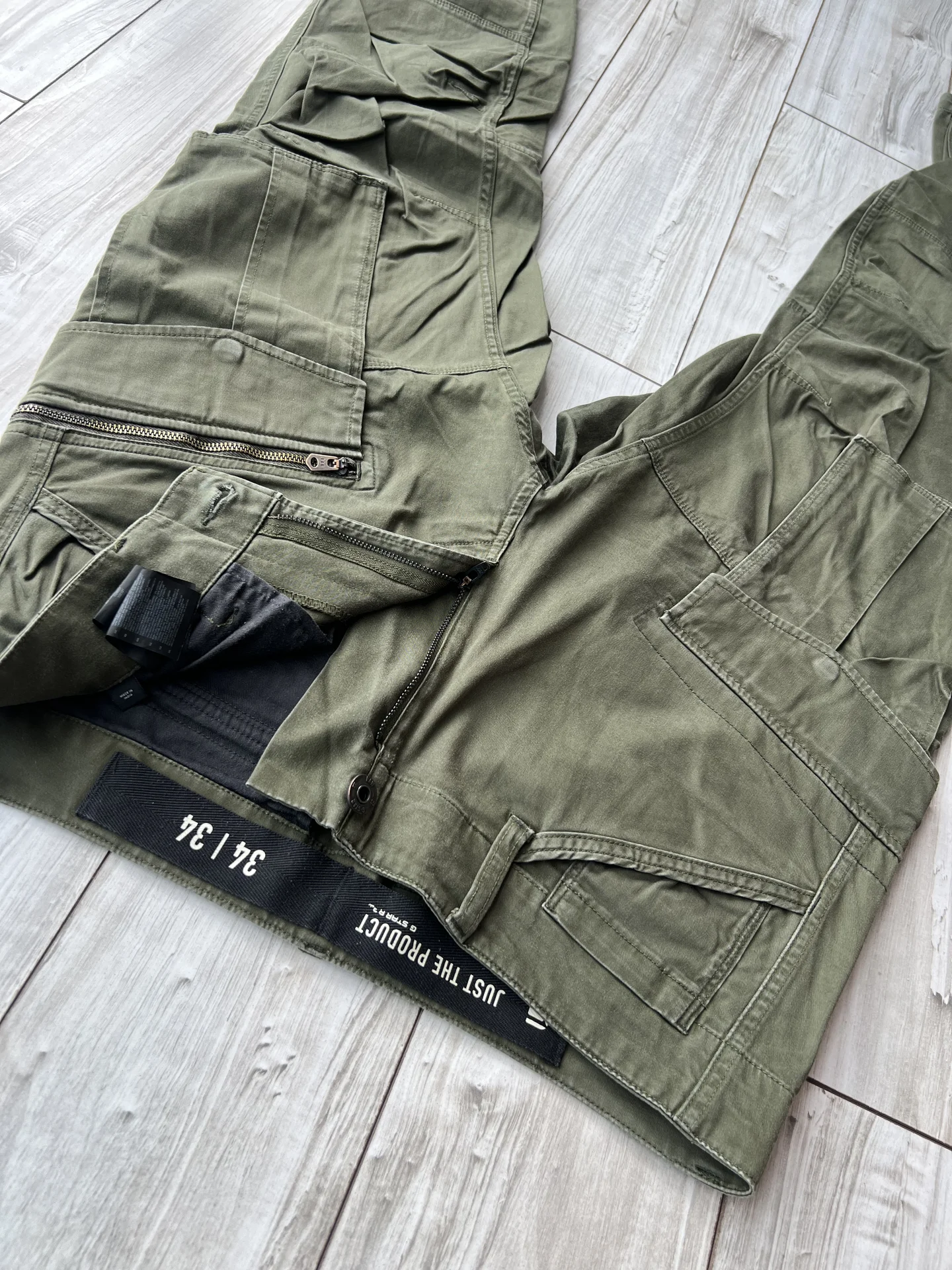 Cargo (W34/L34) G-Star Raw Rovic Zip 3D Tapered - миниатюра 8