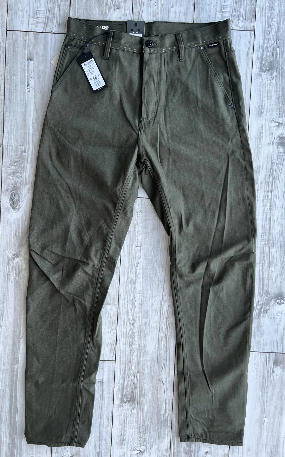 Джинсы (31/L32) G-Star Raw Grip 3D Relaxed Tapered - миниатюра 7