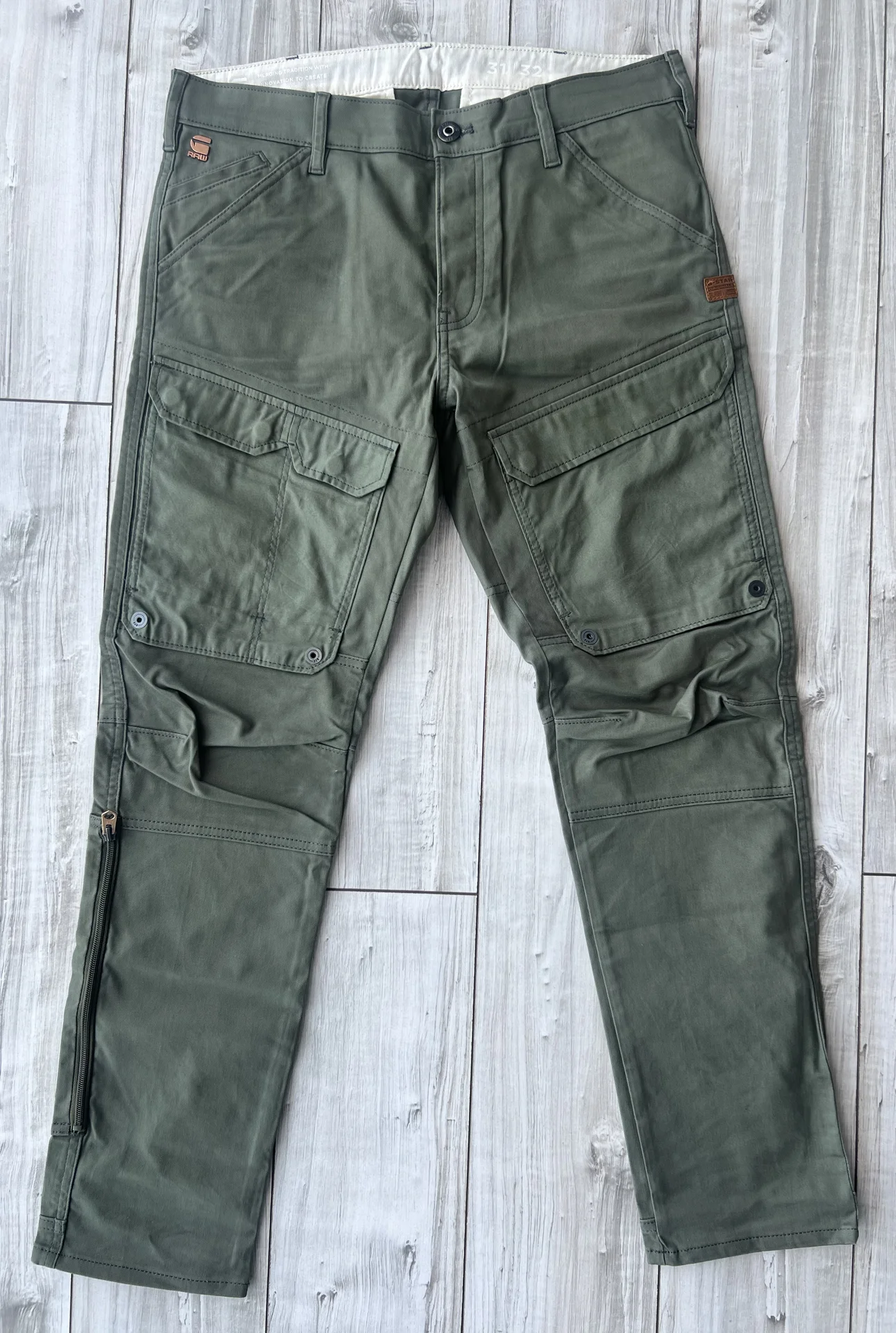 G-Stat Raw Front Pockert Slim Cargo Pant - миниатюра 7
