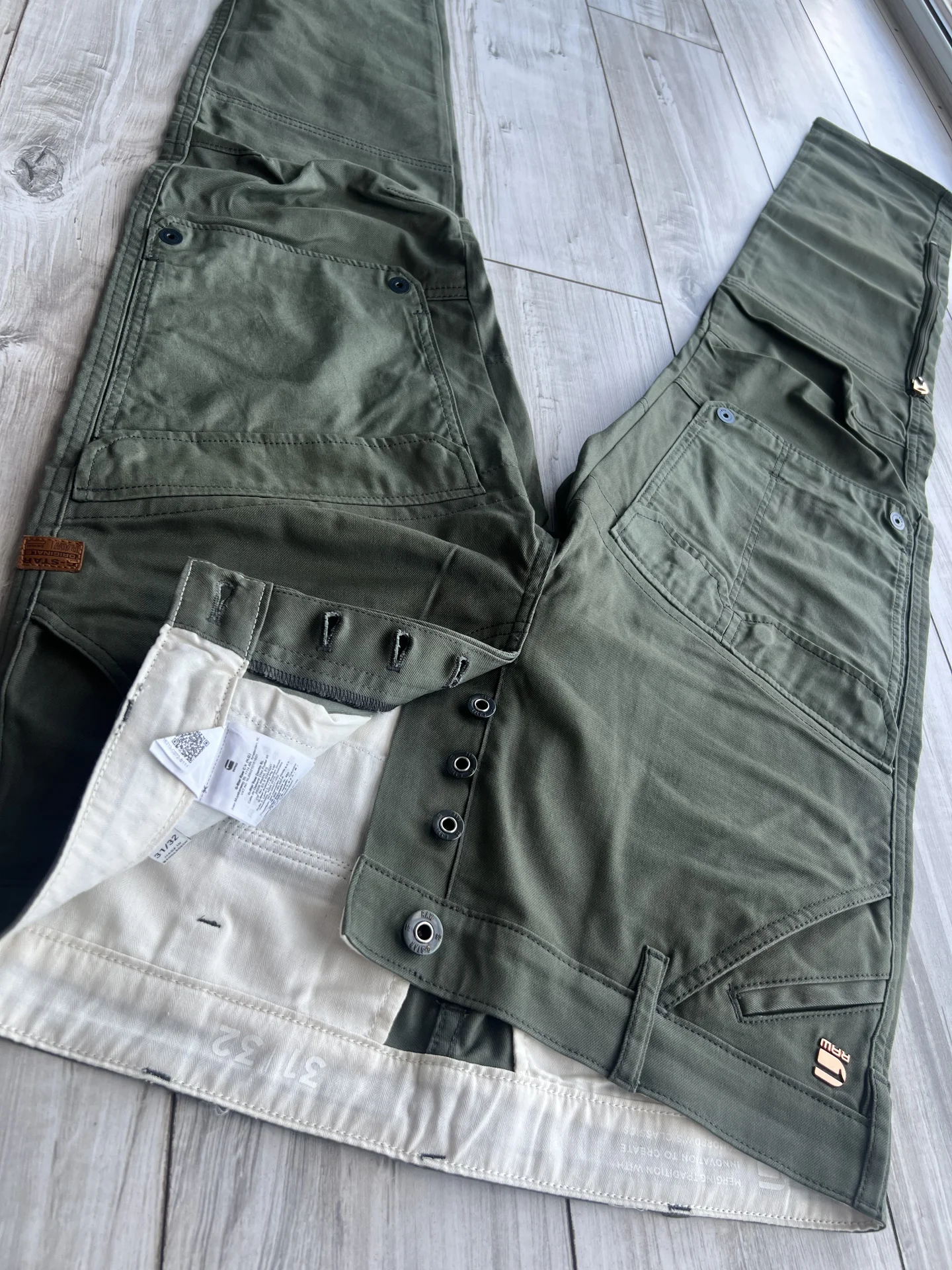 G-Stat Raw Front Pockert Slim Cargo Pant - миниатюра 8