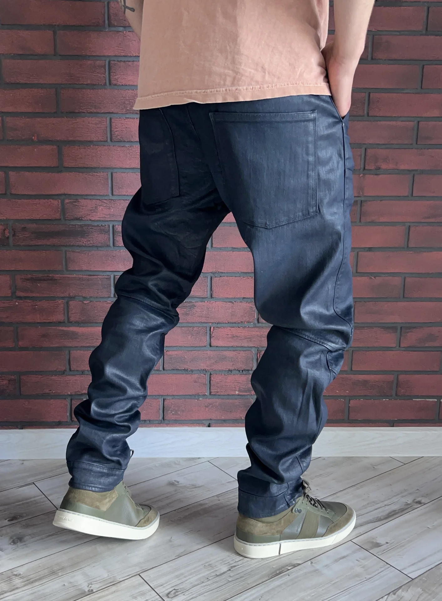 Вощеные джинсы (W34/L34) G-Star Raw 5620 3D Slim - миниатюра 4