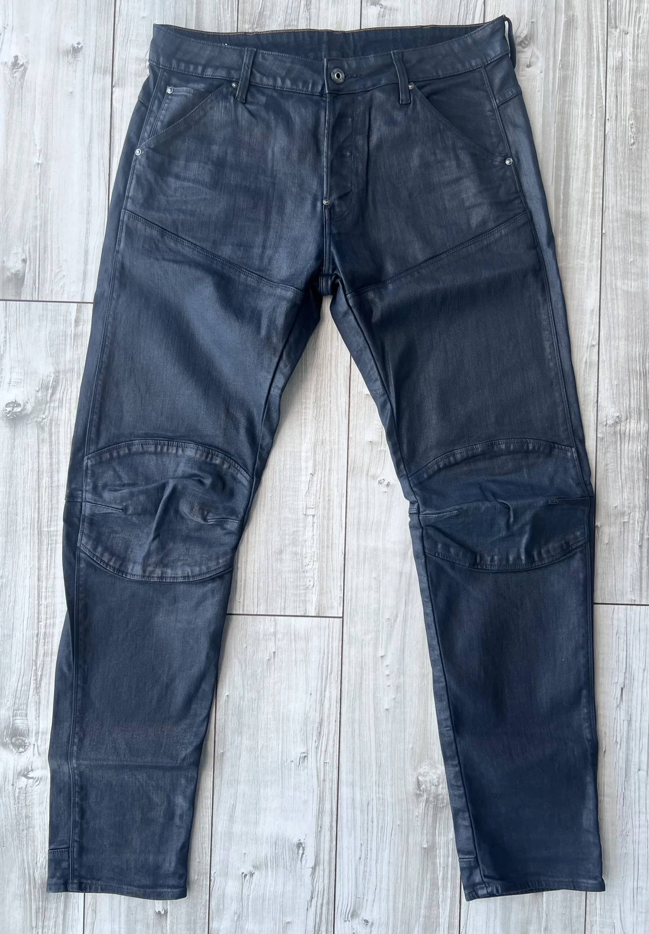 Вощеные джинсы (W34/L34) G-Star Raw 5620 3D Slim - миниатюра 7