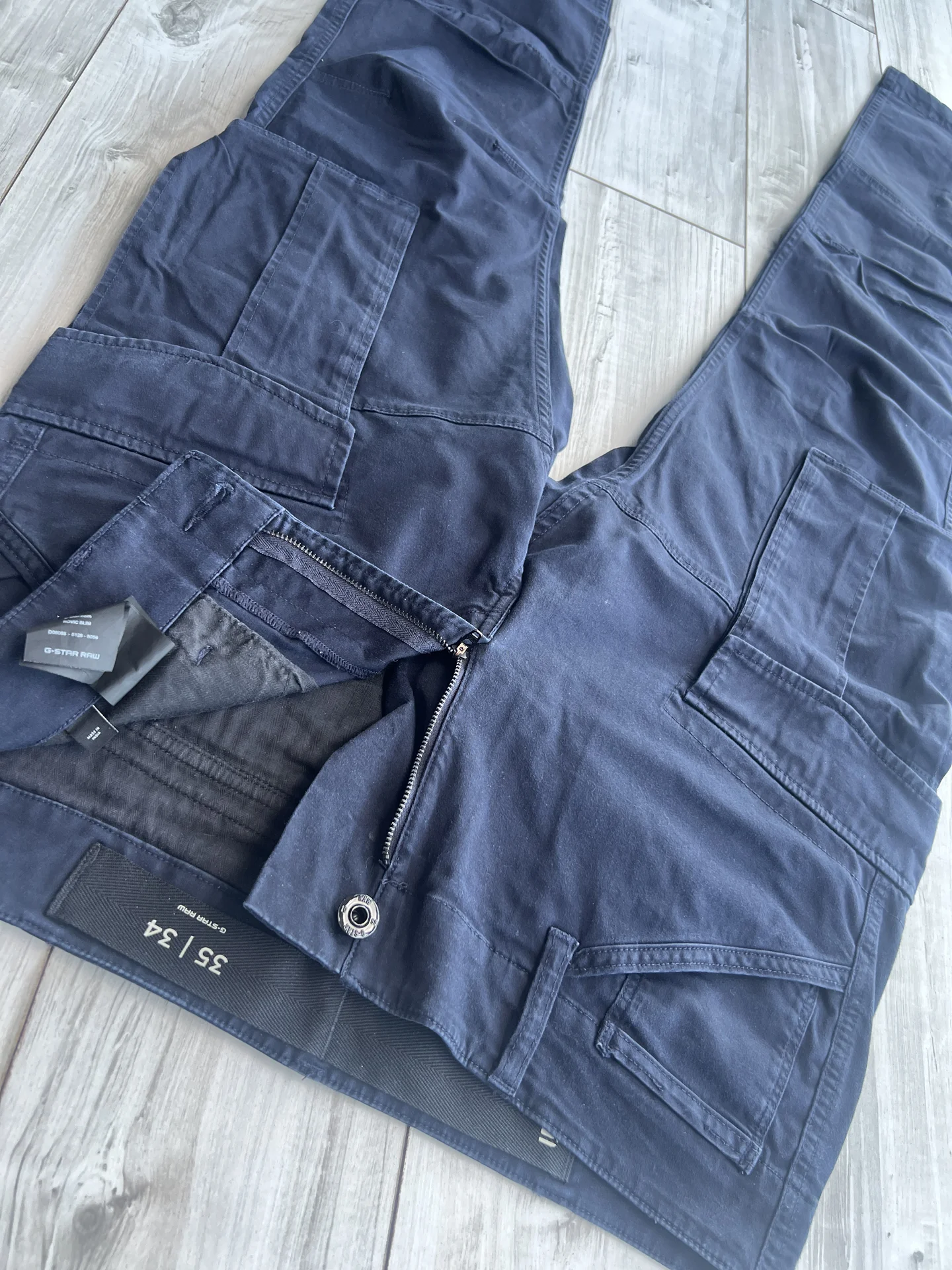 Брюки Cargo (W34/L34 G-Star Raw Rovic Slim (Индия) - миниатюра 8