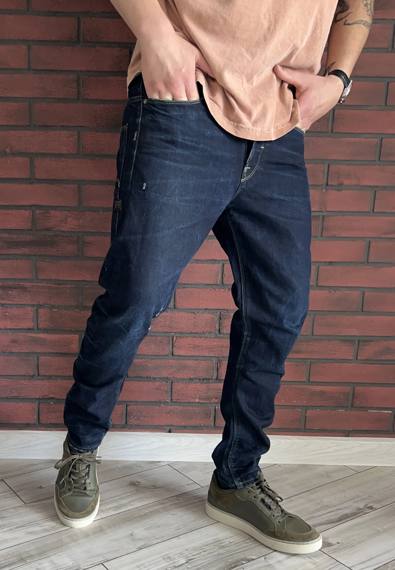 Джинсы(W31/L30 G-Star Raw Type-C 3D Loose Tapered - миниатюра 2