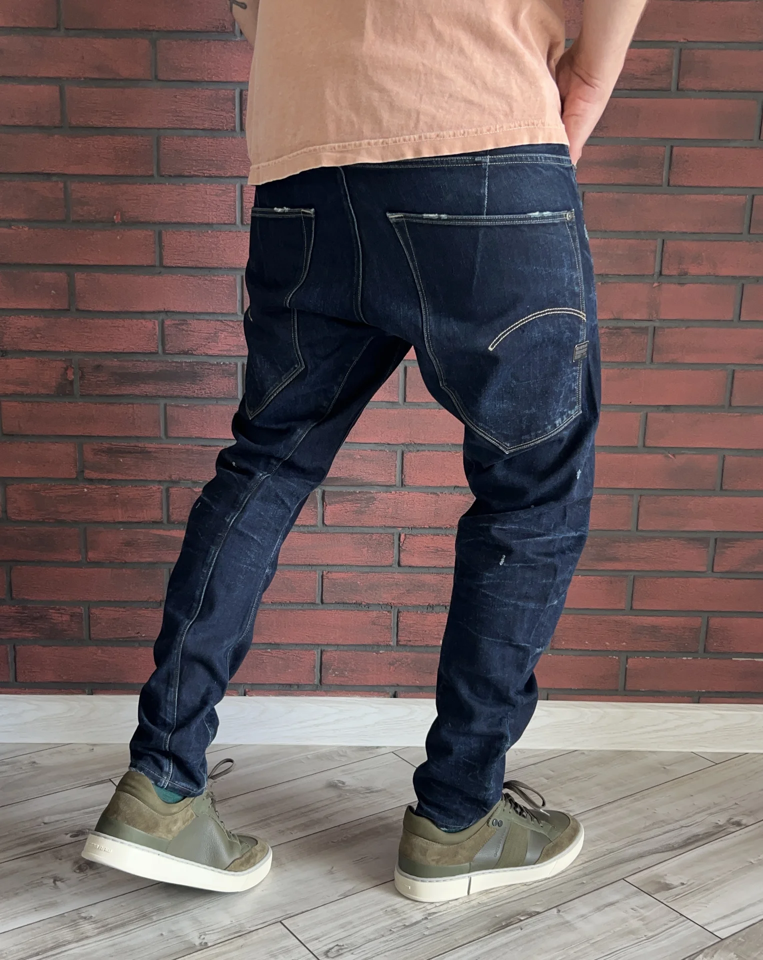 Джинсы(W31/L30 G-Star Raw Type-C 3D Loose Tapered - миниатюра 4