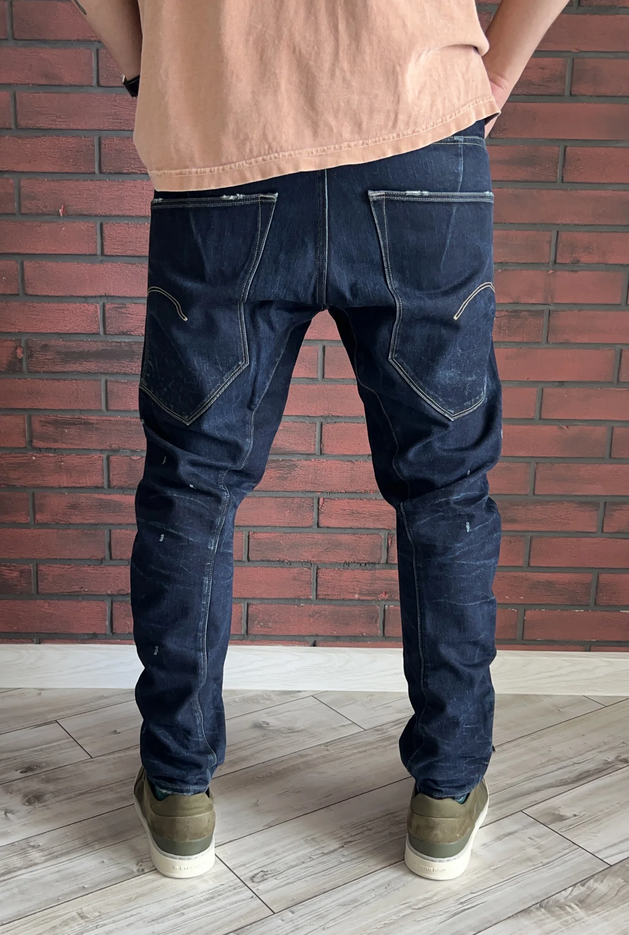 Джинсы(W31/L30 G-Star Raw Type-C 3D Loose Tapered - миниатюра 6