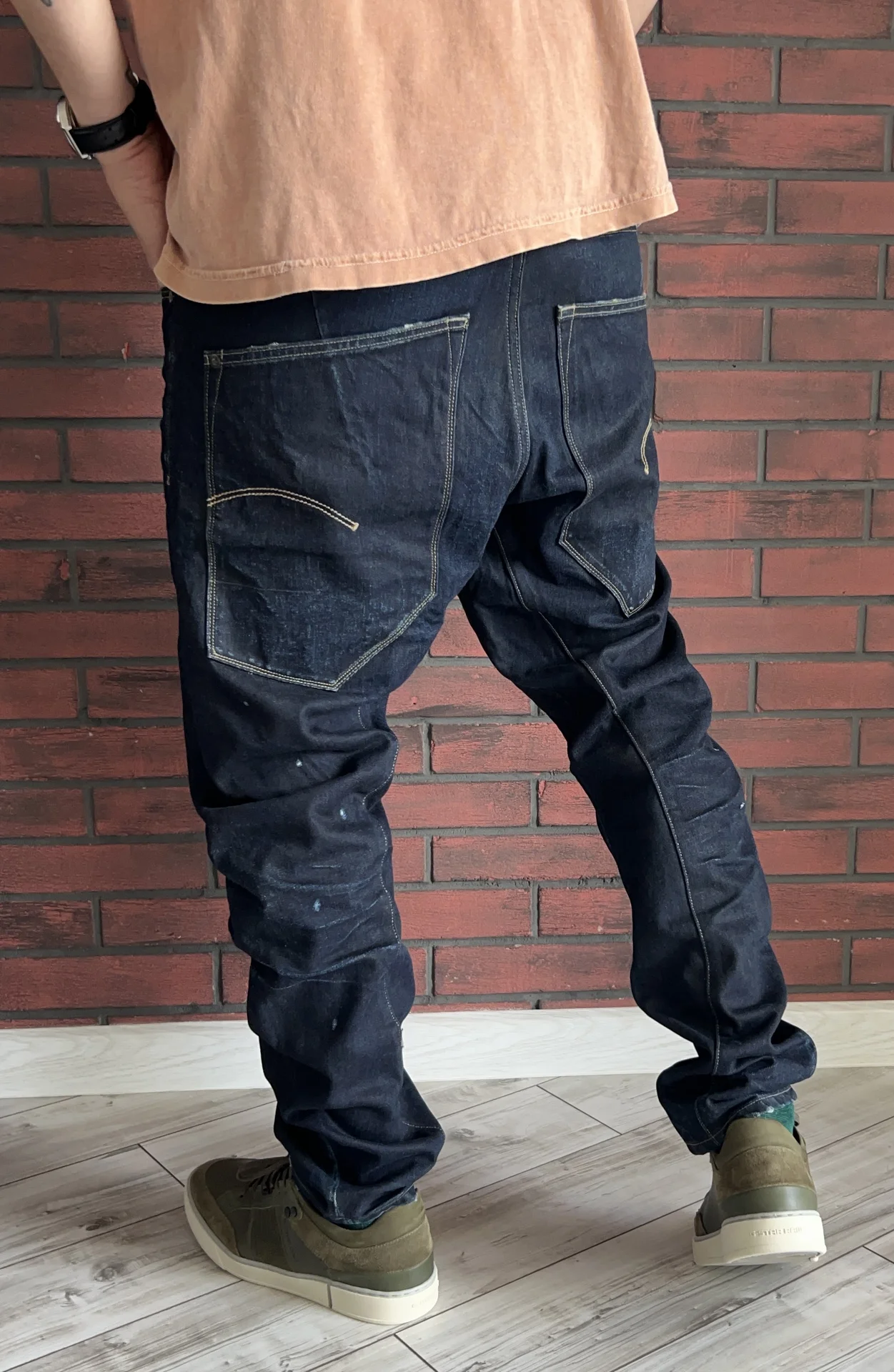 Джинсы (W32/L34) G-Star Type C 3D Loose Tapered - миниатюра 4
