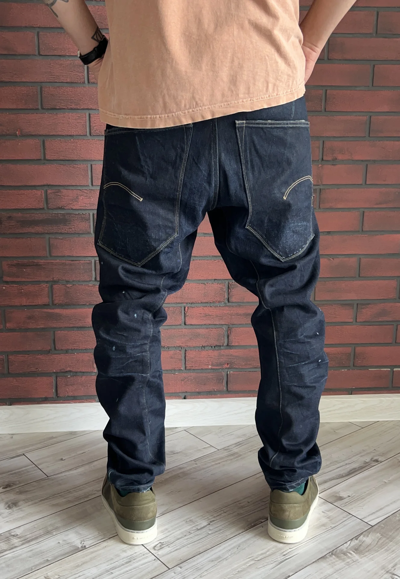 Джинсы (W32/L34) G-Star Type C 3D Loose Tapered - миниатюра 6