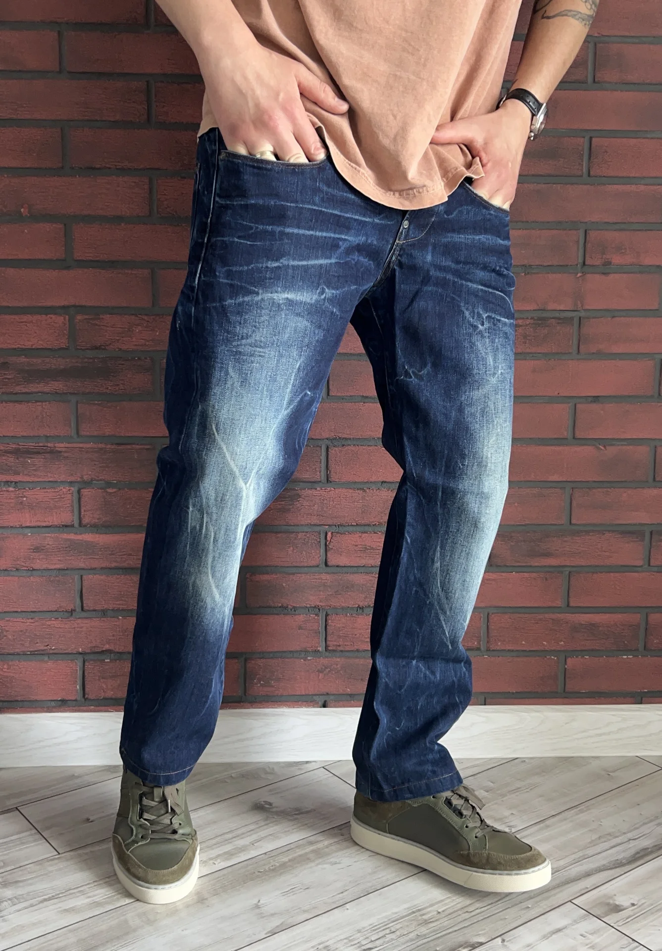 Джинсы (W32/L30) G-Star Raw New Radar Low Loose - миниатюра 2