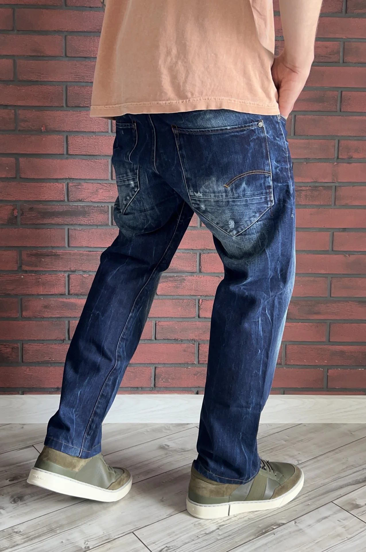 Джинсы (W32/L30) G-Star Raw New Radar Low Loose - миниатюра 4