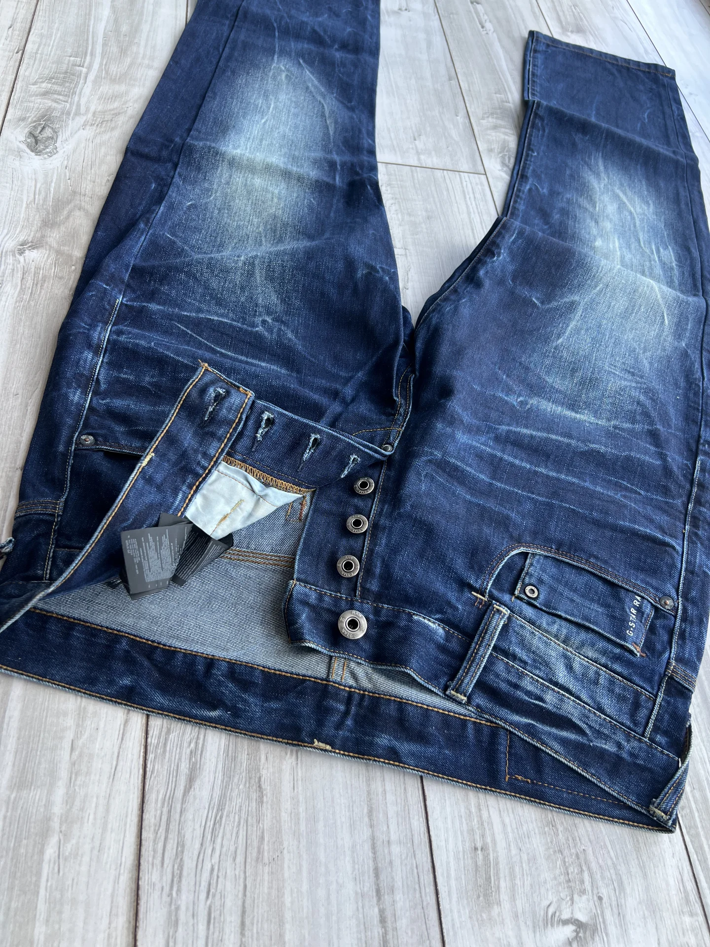 Джинсы (W32/L30) G-Star Raw New Radar Low Loose - миниатюра 8