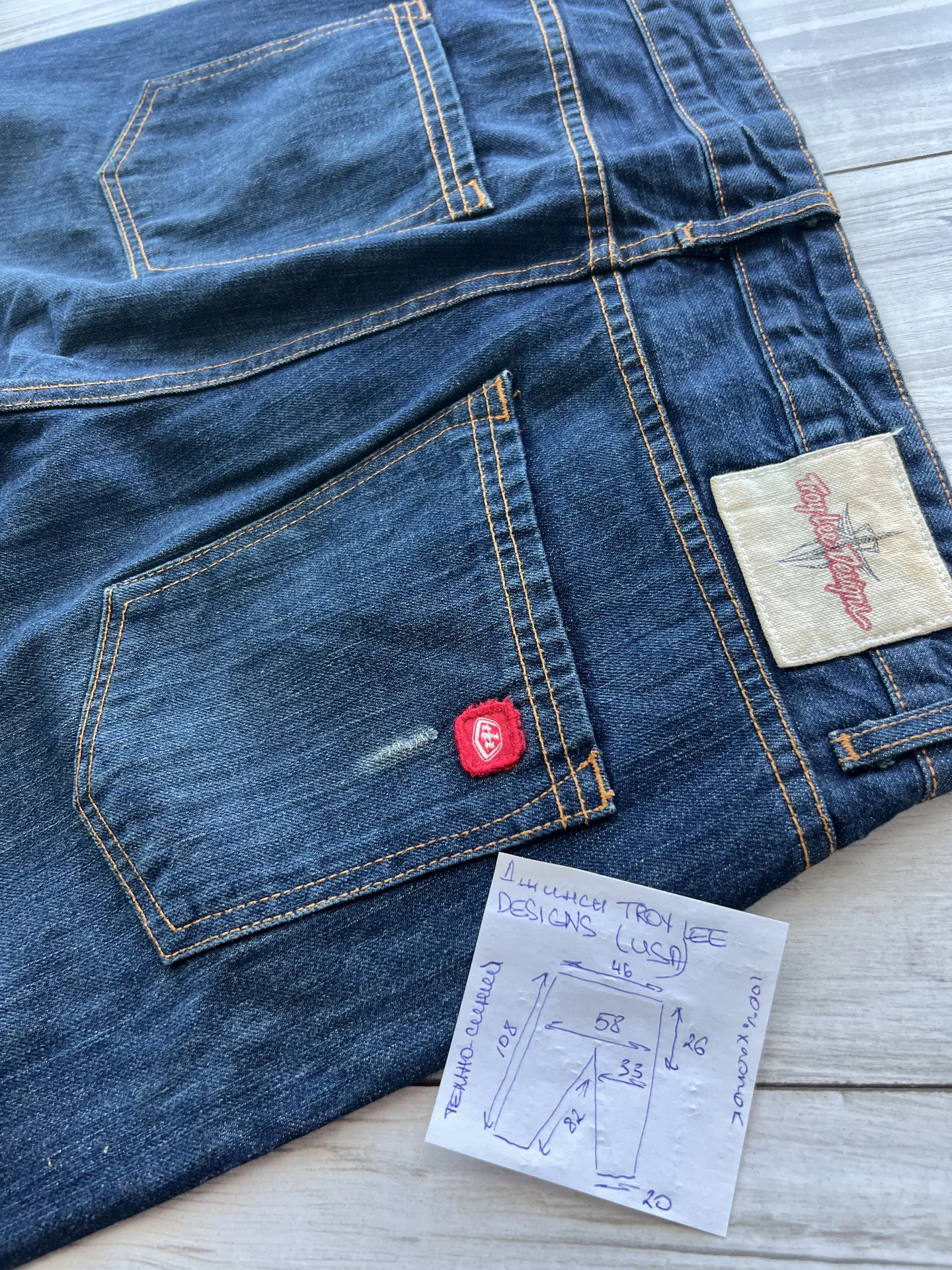 Джинсы (W34/L32) Troy Lee Designs(USA) - миниатюра 10