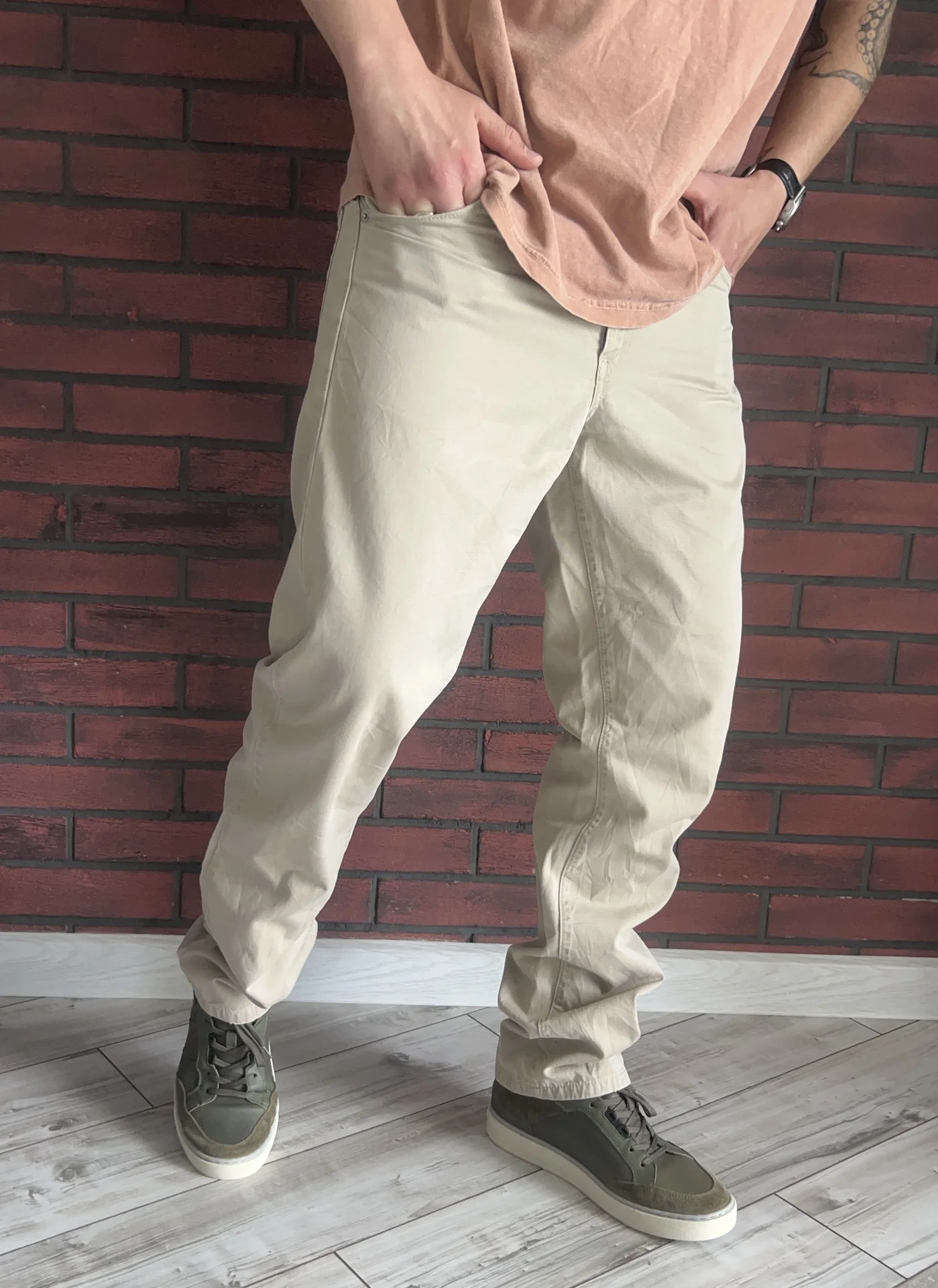 Джинсы (W32/L34) Levi's 521 (Бельгия) - миниатюра 2