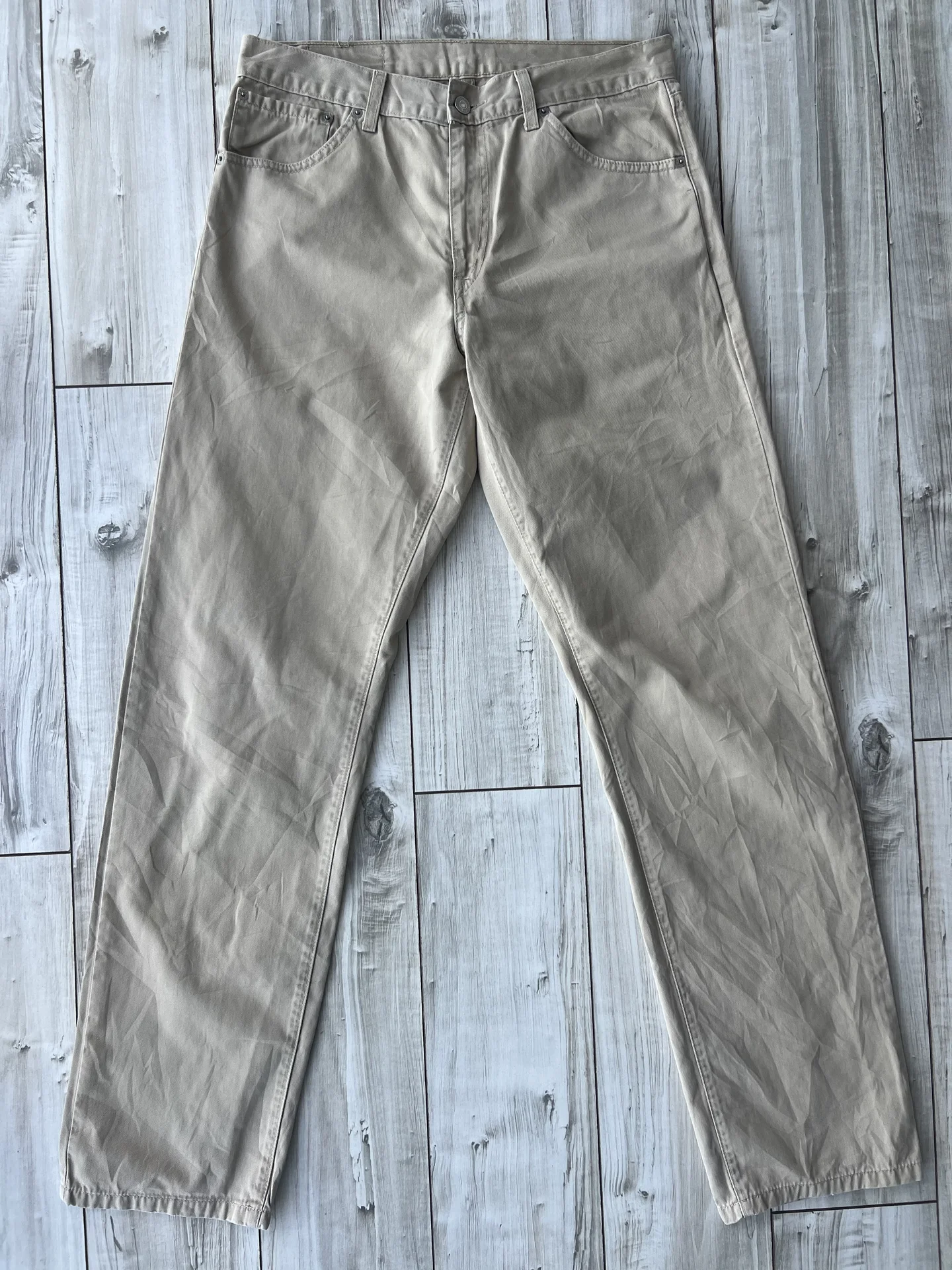 Джинсы (W32/L34) Levi's 521 (Бельгия) - миниатюра 7