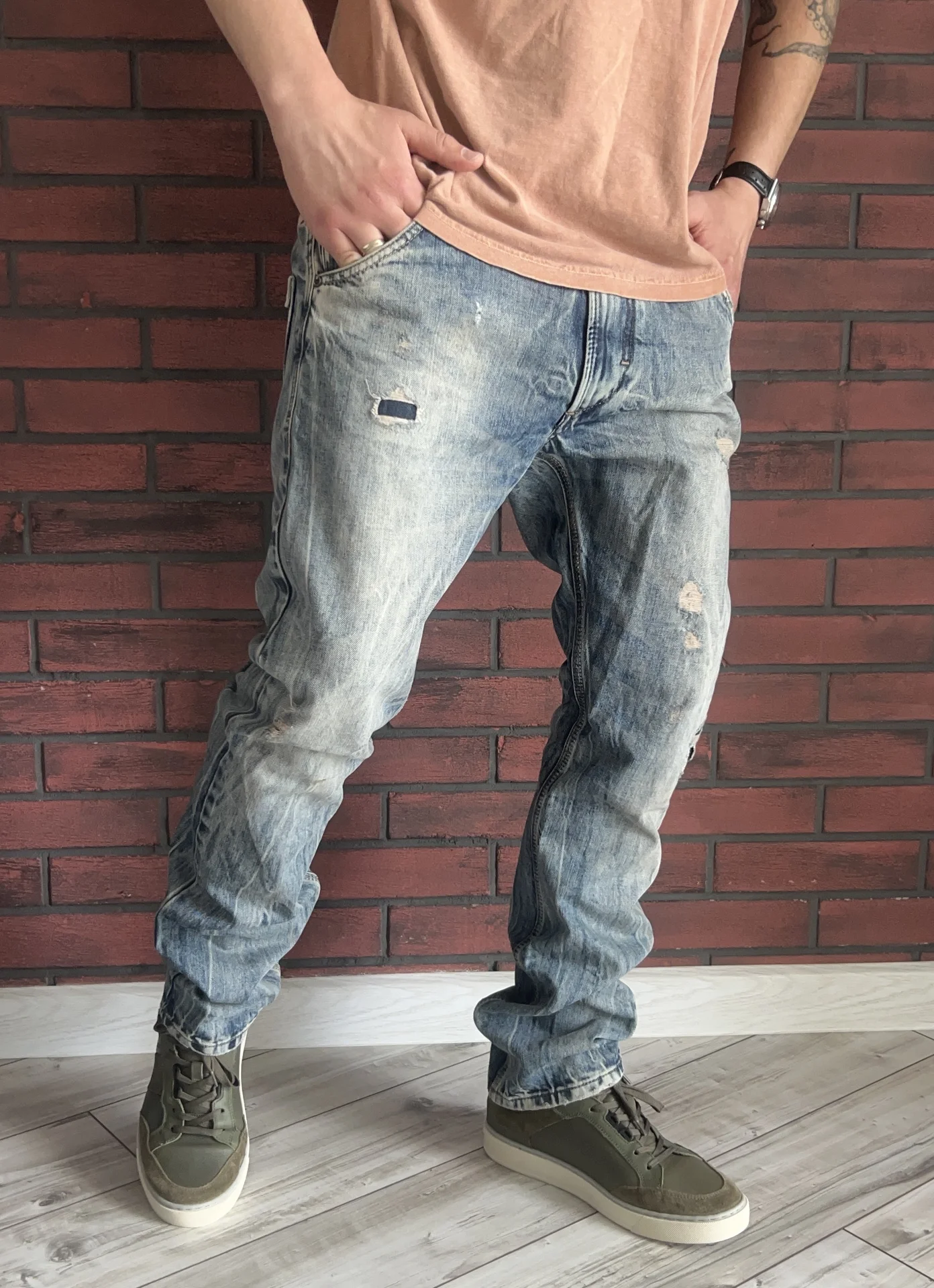 Джинсы (W32/L32) Diesel “Krooley” (Тунис) - миниатюра 2