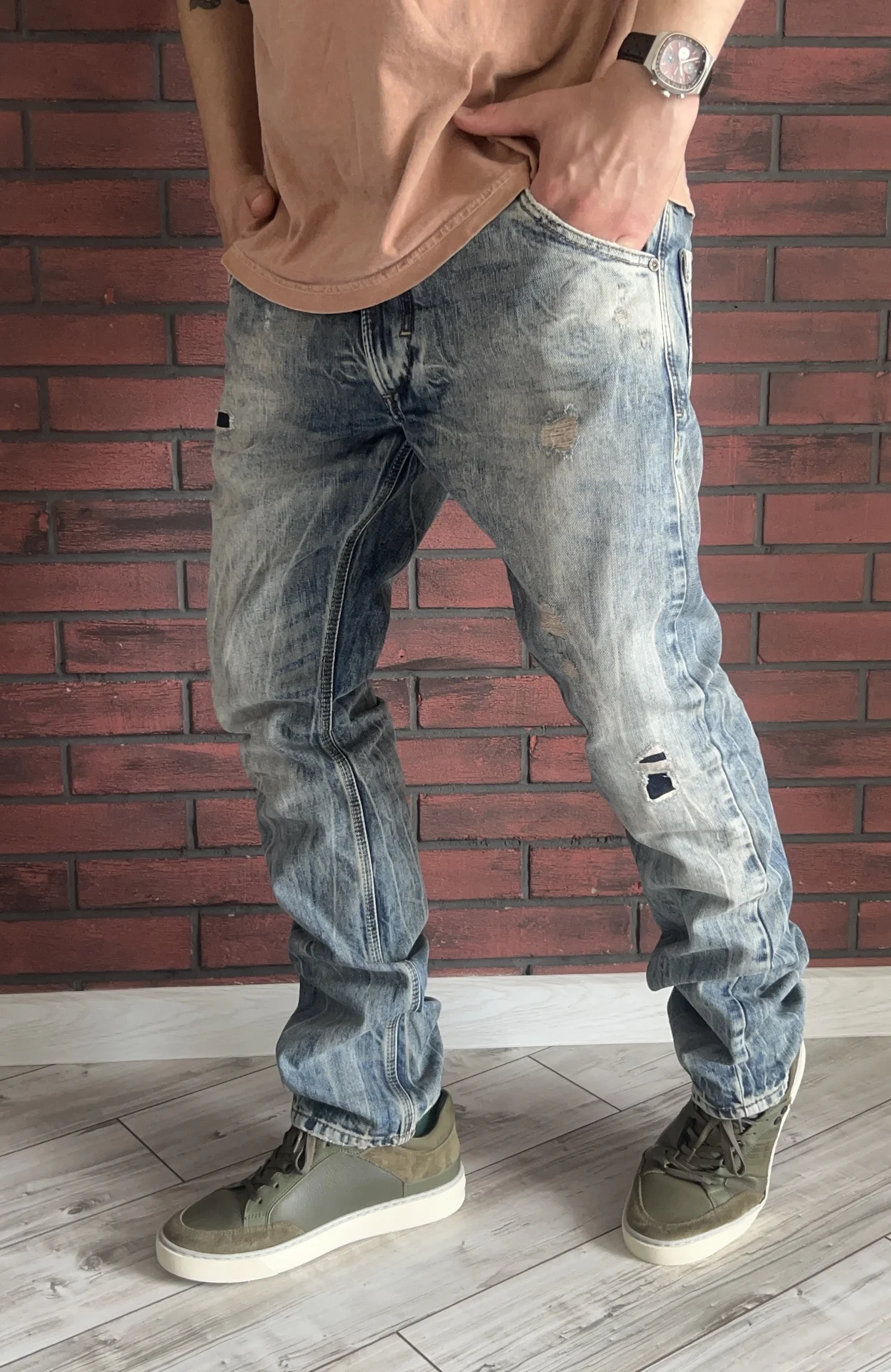Джинсы (W32/L32) Diesel “Krooley” (Тунис) - миниатюра 3