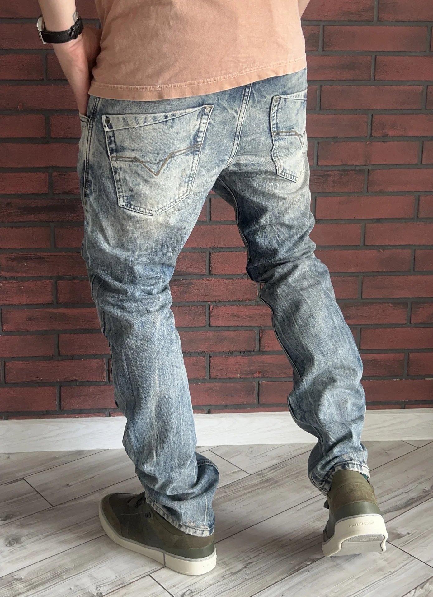 Джинсы (W32/L32) Diesel “Krooley” (Тунис) - миниатюра 5