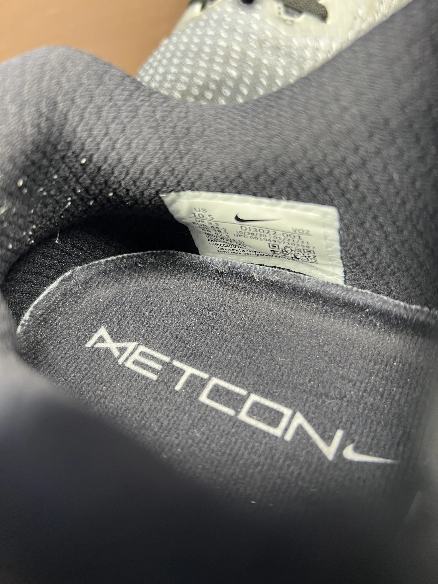Кроссовки Nike Metcon 6 'Black White' - миниатюра 9