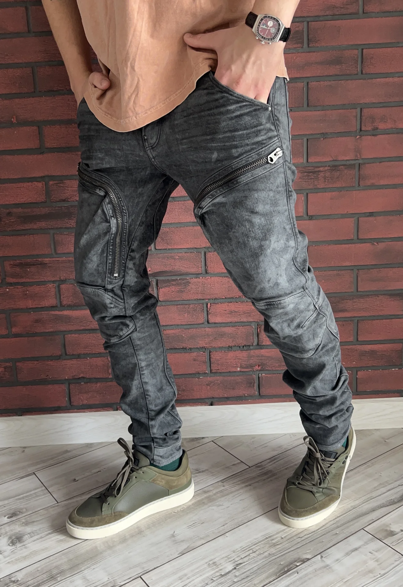 Джинсы W32/L34 G-Star Raw Aie Defence Zip Skinny - миниатюра 2