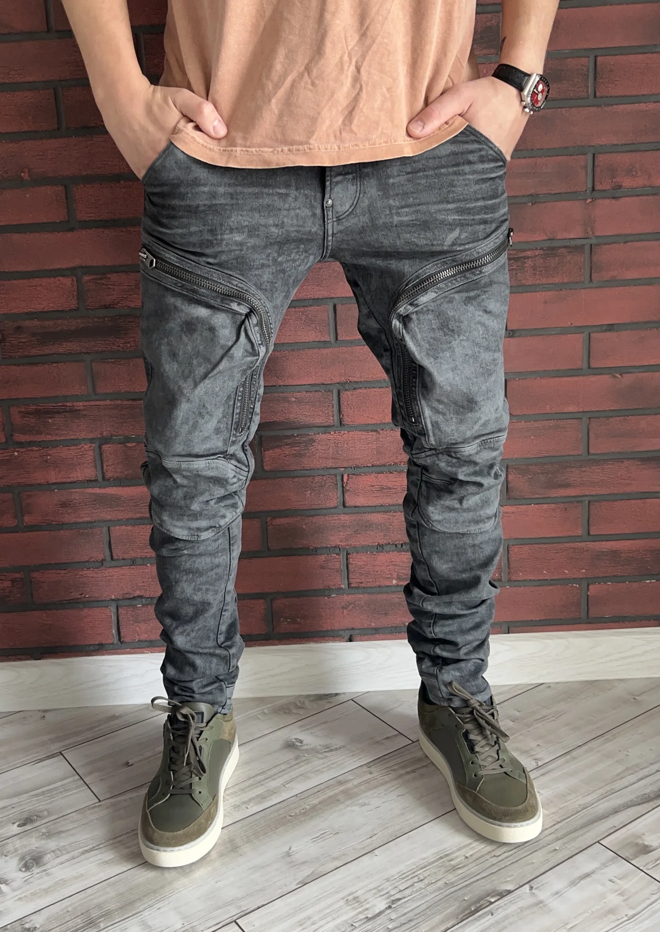 Джинсы W32/L34 G-Star Raw Aie Defence Zip Skinny - миниатюра 3