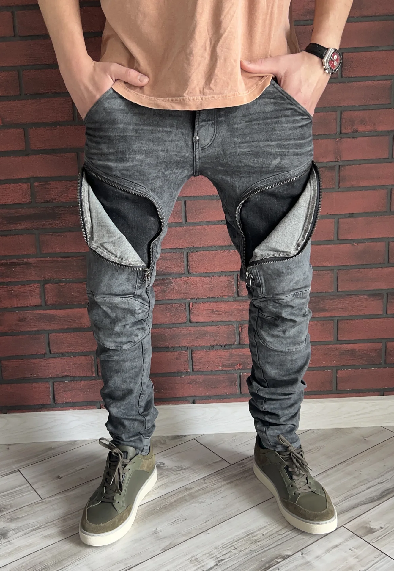 Джинсы W32/L34 G-Star Raw Aie Defence Zip Skinny - миниатюра 4