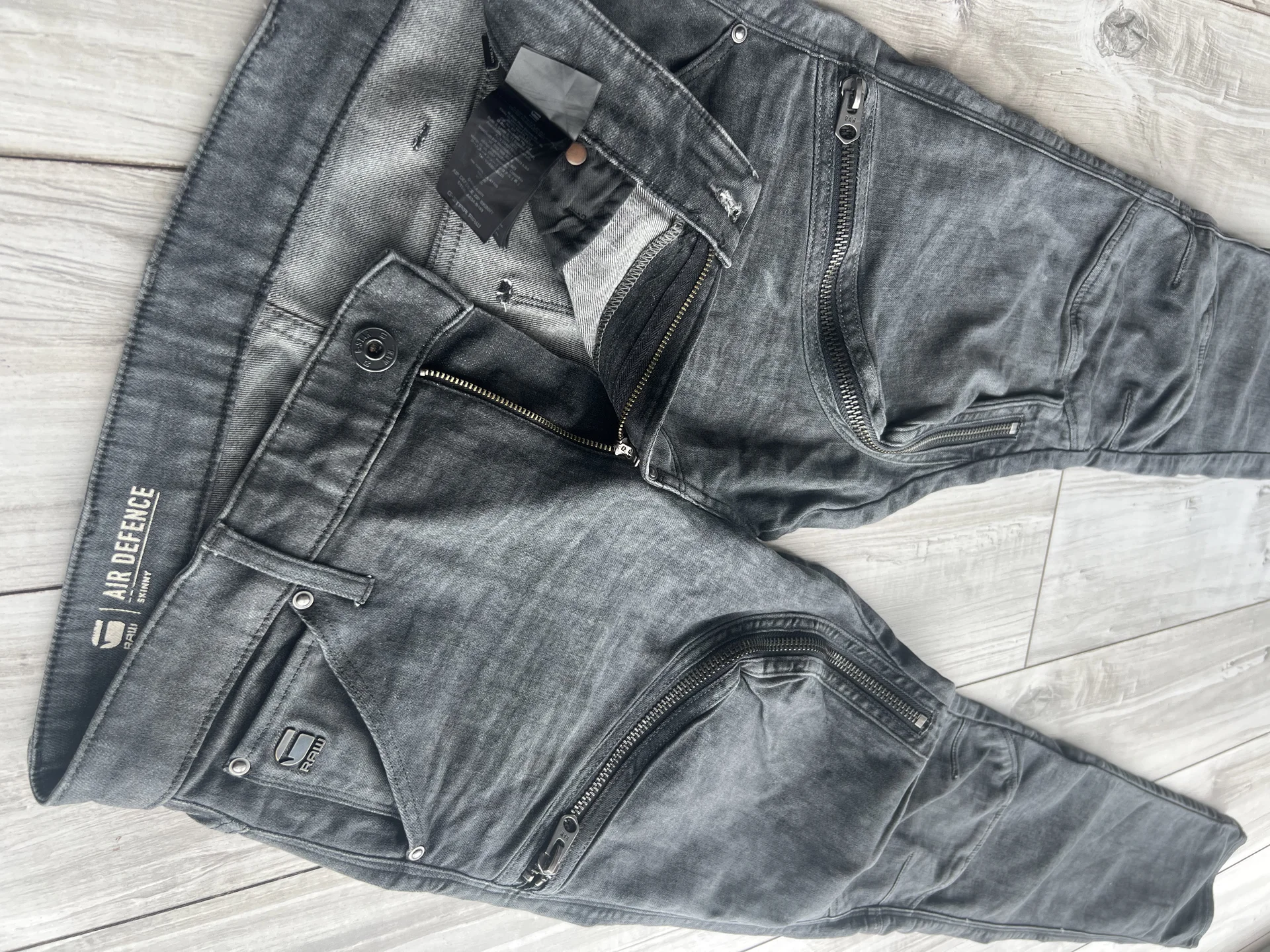 Джинсы W32/L34 G-Star Raw Aie Defence Zip Skinny - миниатюра 9