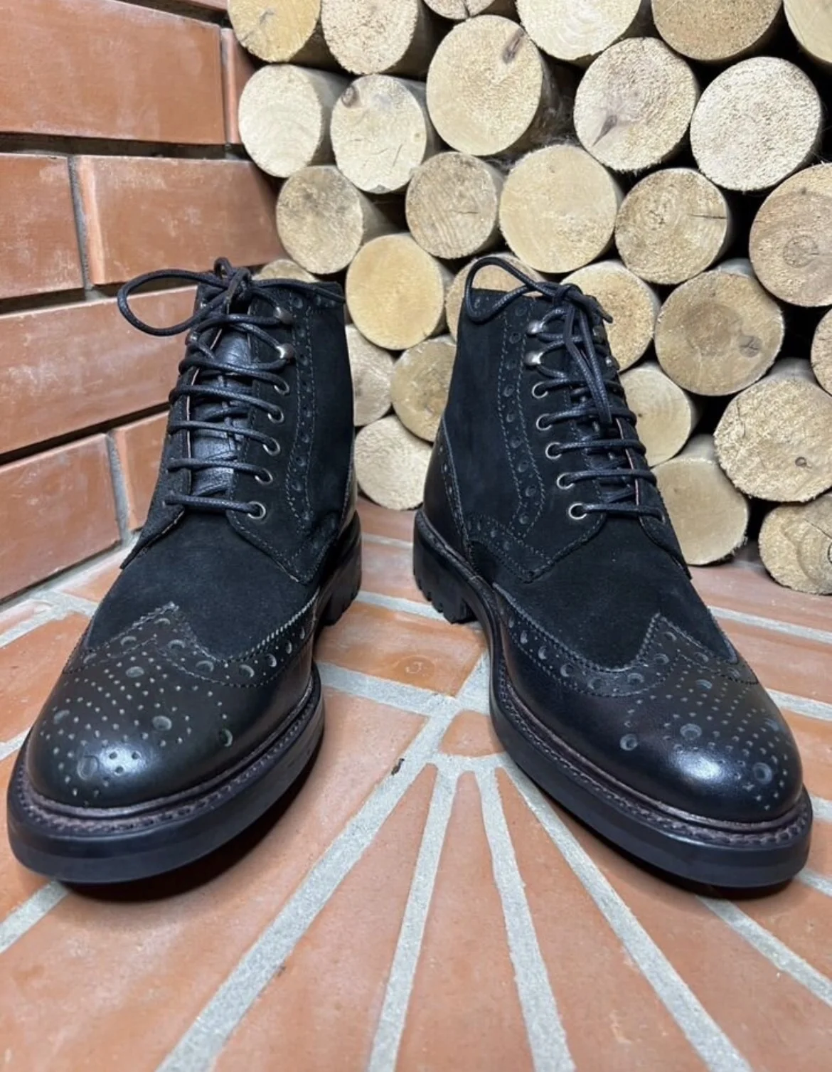 Кожаные ботинки (42) Loake Genuine Goodyear Welt - миниатюра 3
