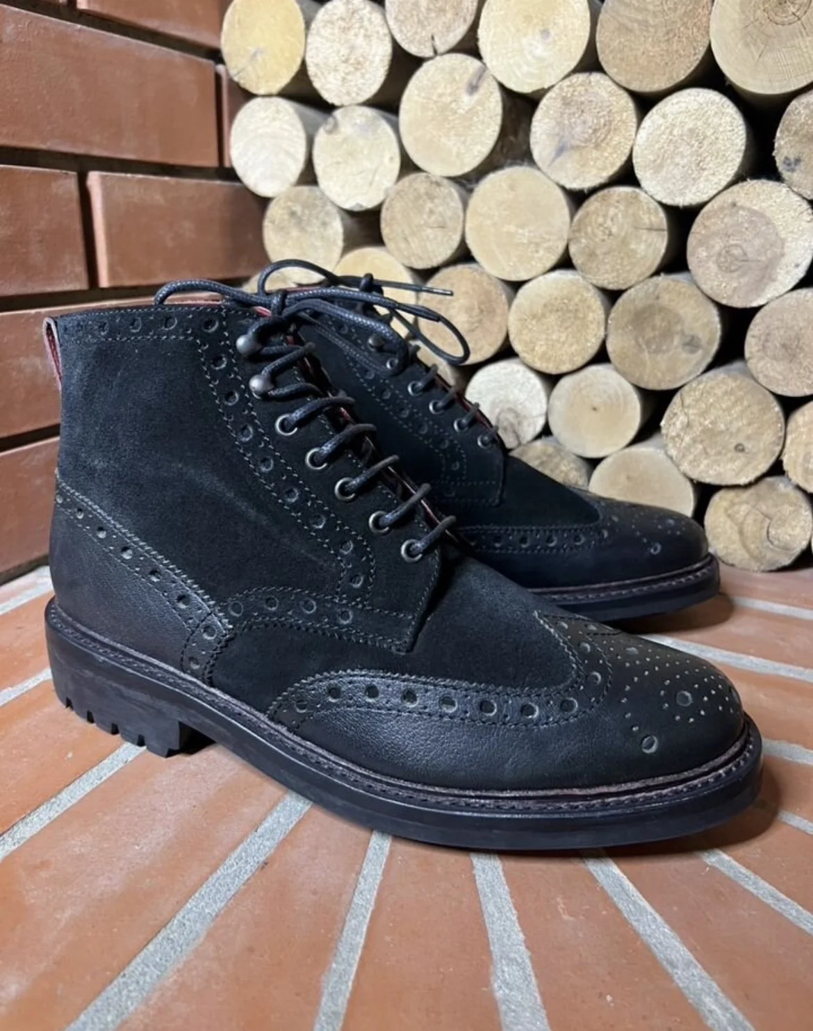 Кожаные ботинки (42) Loake Genuine Goodyear Welt - миниатюра 5