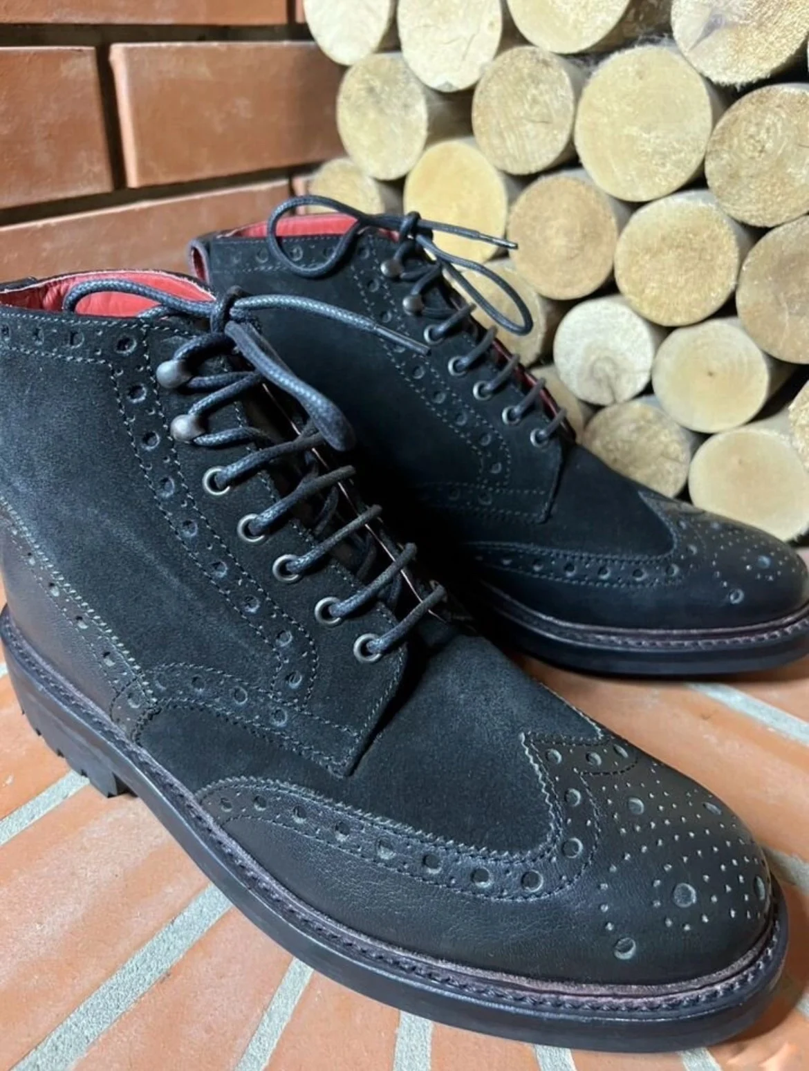 Кожаные ботинки (42) Loake Genuine Goodyear Welt - миниатюра 6