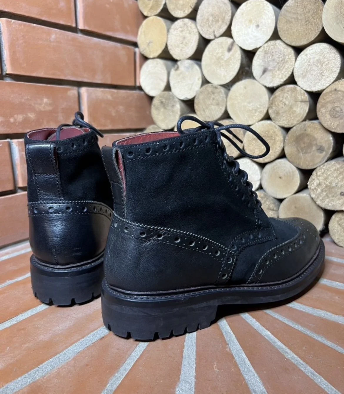 Кожаные ботинки (42) Loake Genuine Goodyear Welt - миниатюра 7