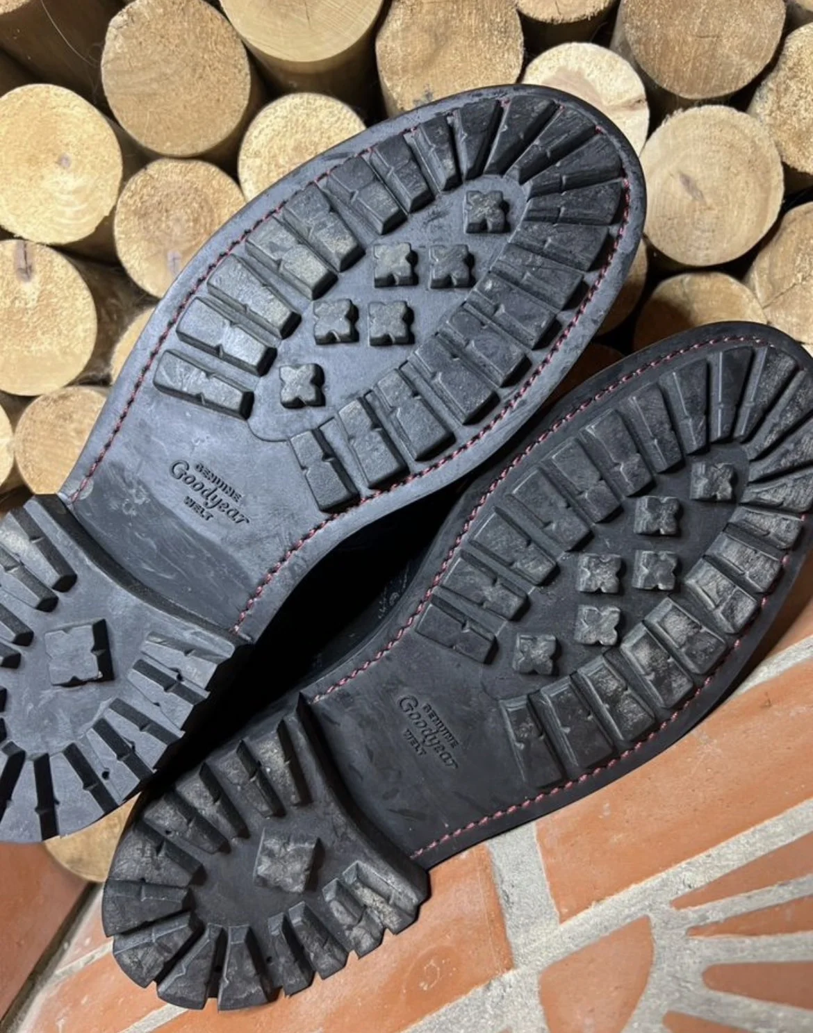 Кожаные ботинки (42) Loake Genuine Goodyear Welt - миниатюра 10