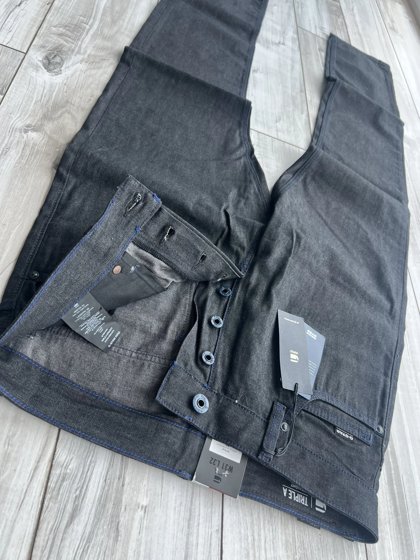 Джинсы (W31/L32) G-Star Raw Triple A Straight - миниатюра 8