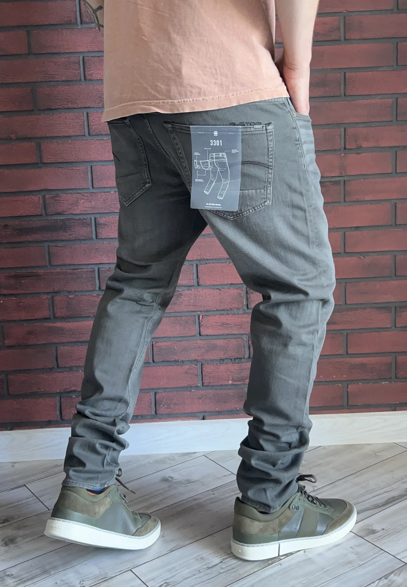 Джинсы (W36/L36) G-Star Raw 3301 Slim (Вьетнам) - миниатюра 4