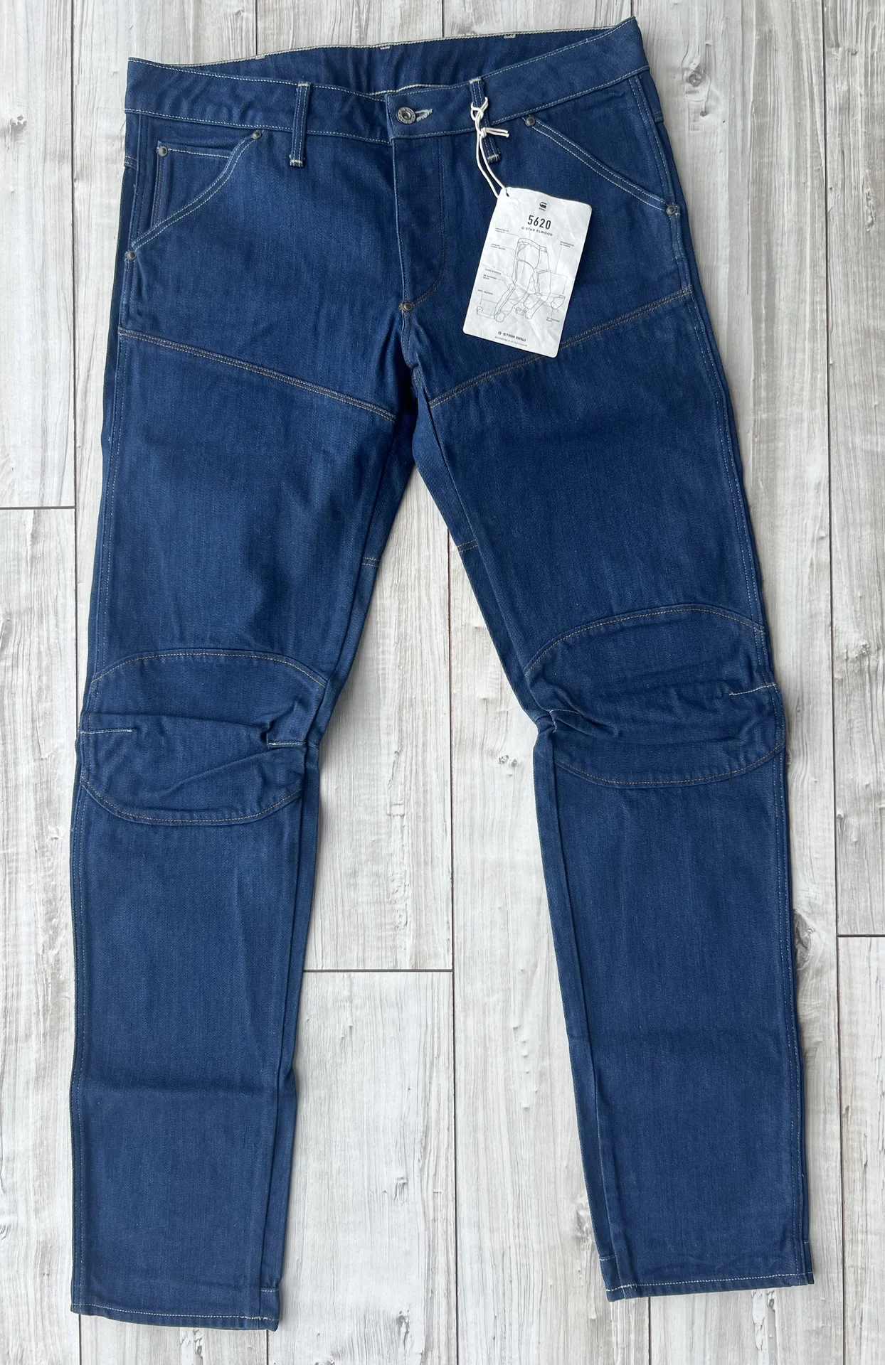 Джинсы (32/34) G-Star 5620 3D Low Tapered (Индия) - миниатюра 7