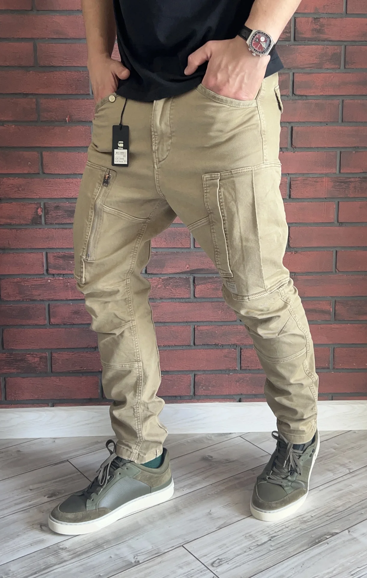 Брюки (W32/L32) G-Star Raw Flight Cargo 3D Skinny - миниатюра 3