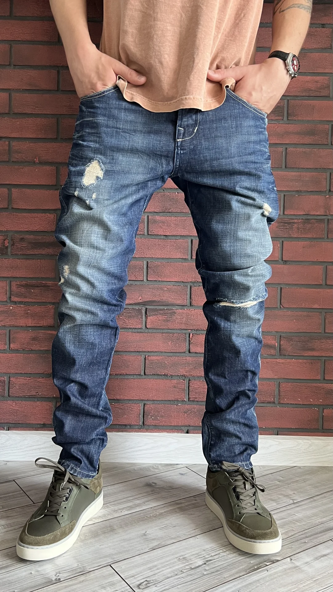 Джинсы (W32/L34) amds Jeans - изображение 1