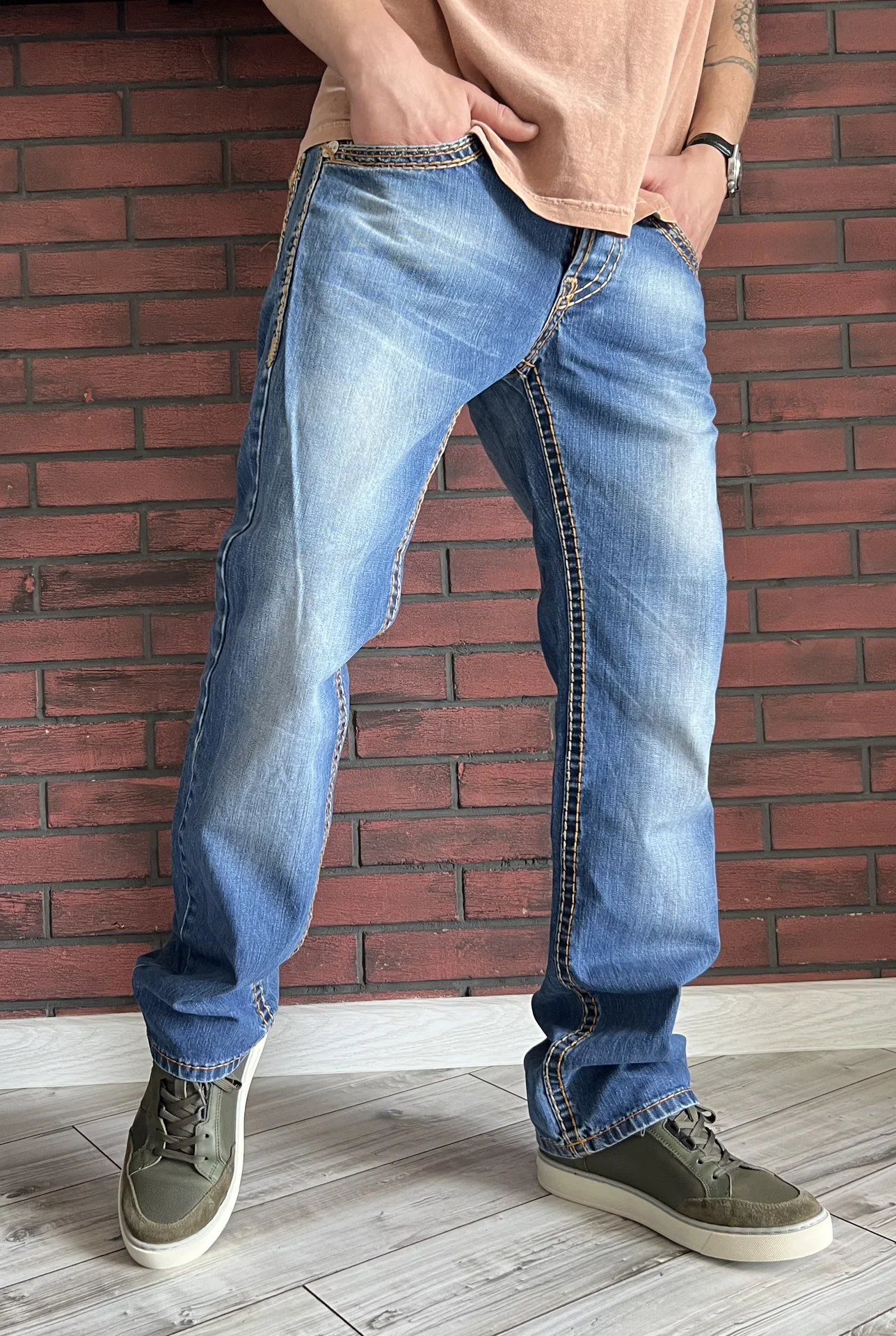 Джинсы (W33/L34) True Religion (USA) - миниатюра 2
