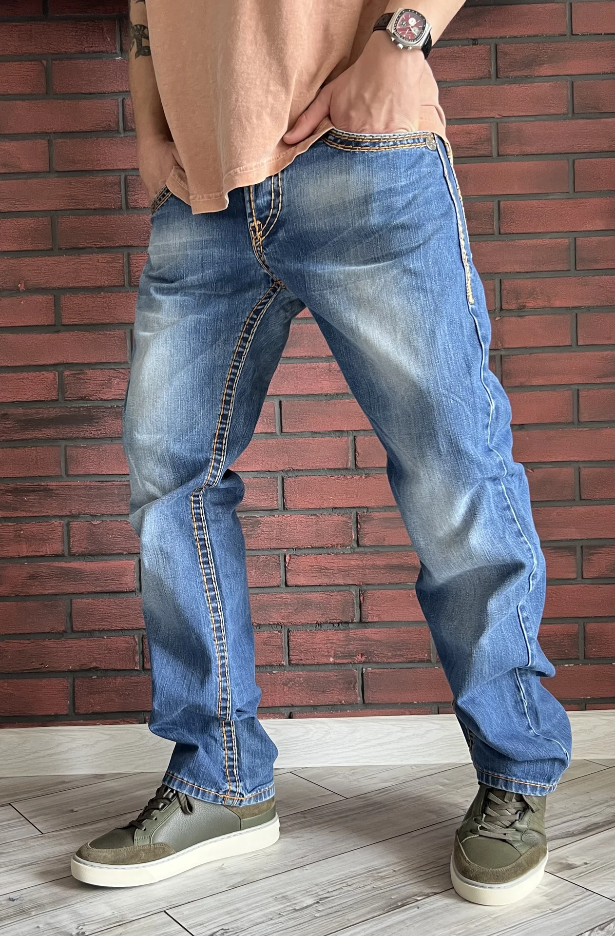 Джинсы (W33/L34) True Religion (USA) - миниатюра 3