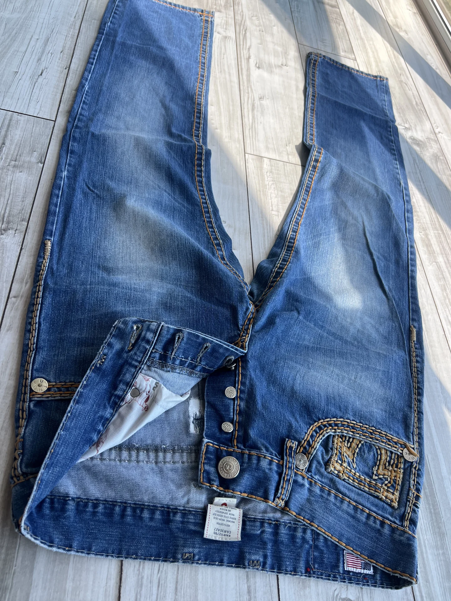 Джинсы (W33/L34) True Religion (USA) - миниатюра 8